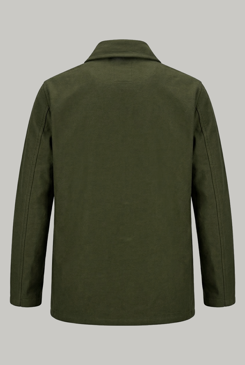 The Pearlman Casual Blazer - Olive Moleskin - Wear London
