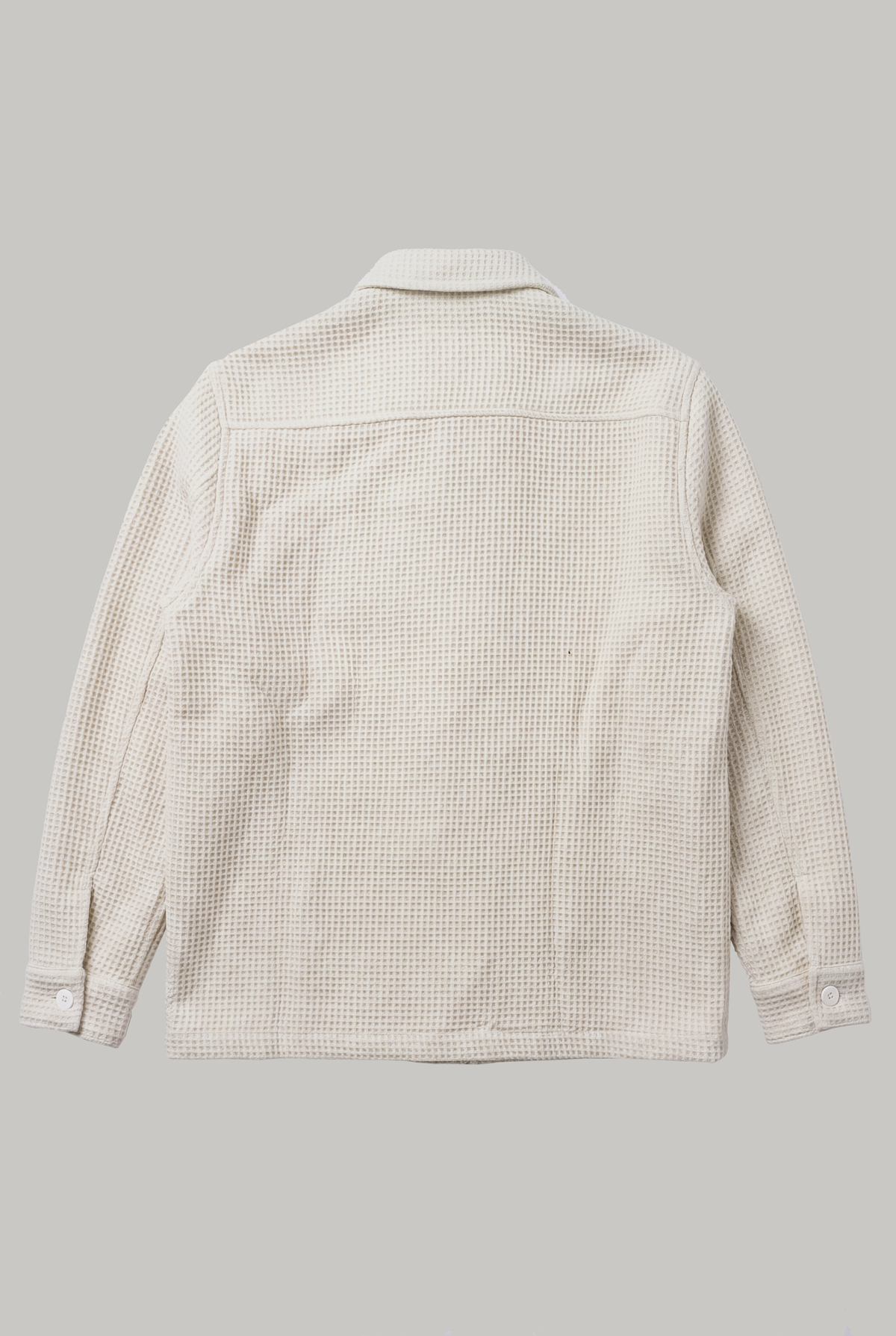 Broadwalk Zip Overshirt - Ecru - Wear London