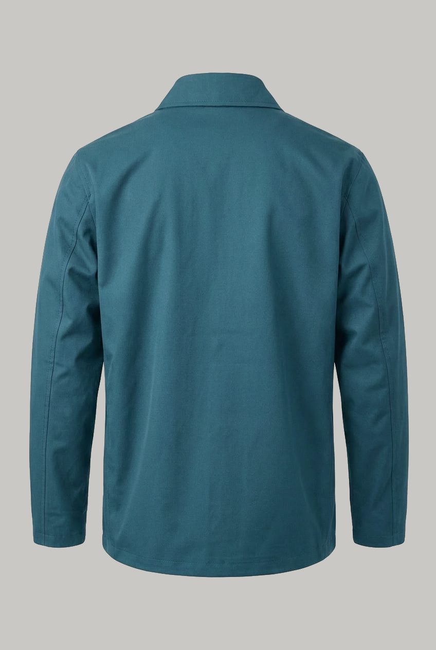 Sherratt Harrington Lined - Showerproof Petrol Blue - Wear London