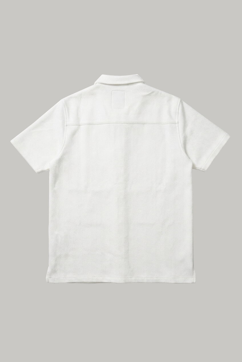 Arvid Short Sleeve Shirt - Ecru - Wear London