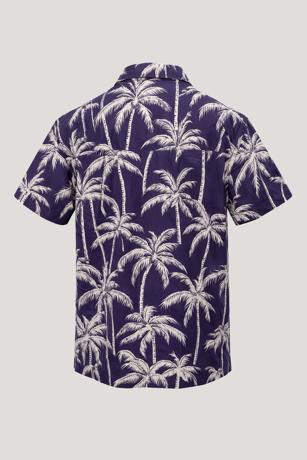 Dano Short Sleeve Shirt - Purple Palm - Wear London