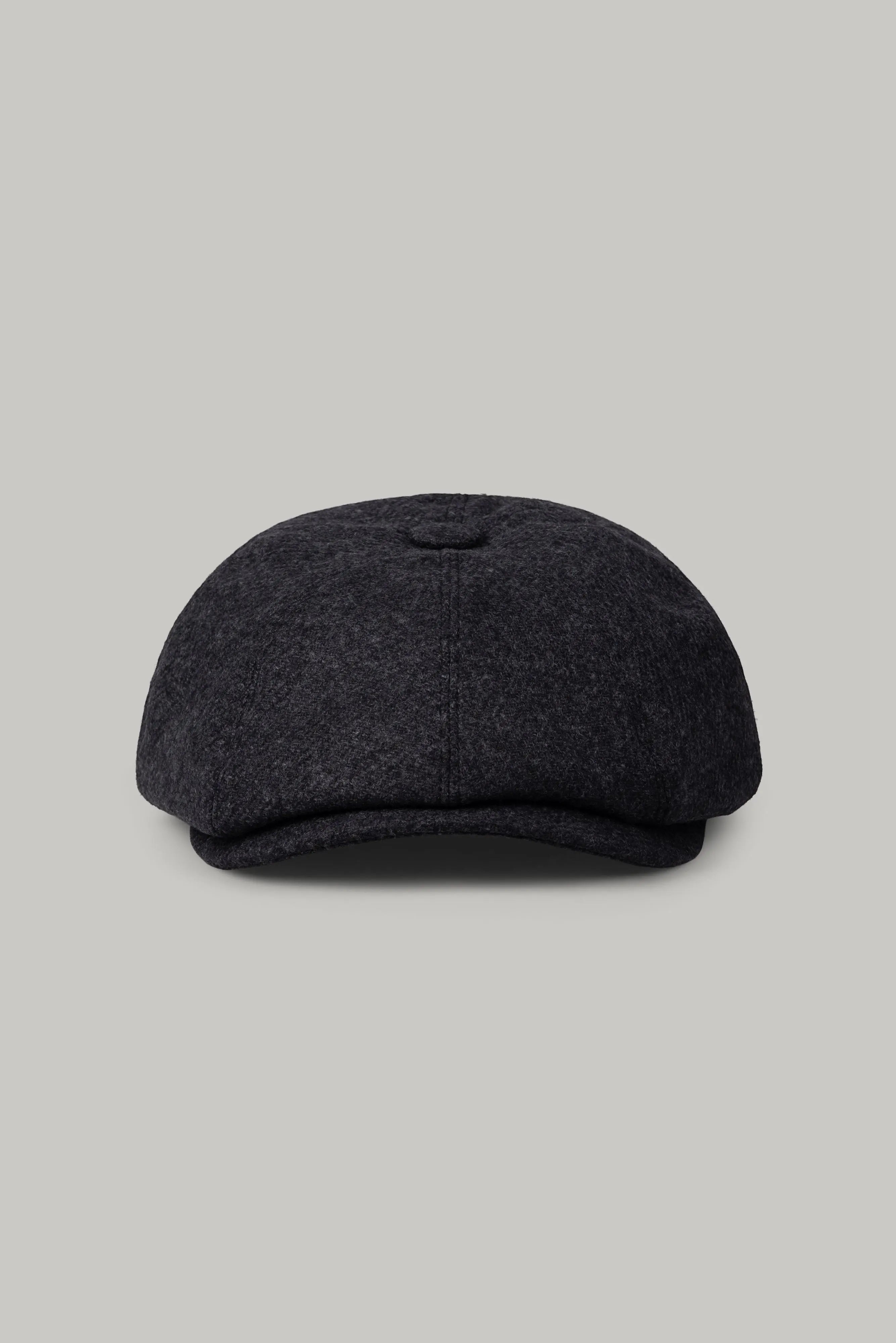 Baker Boy Hat - Charcoal Wool - Wear London