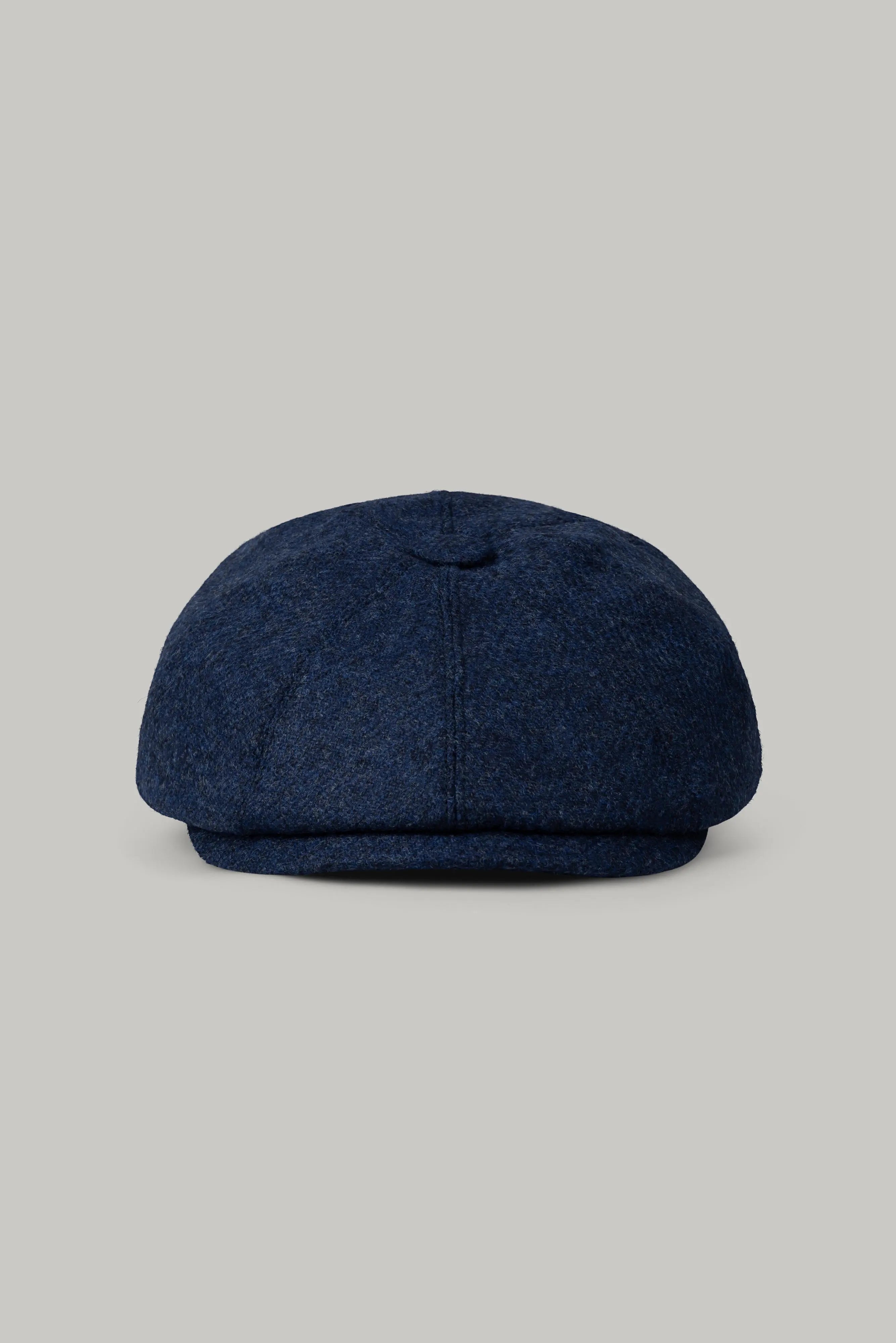 Baker Boy Hat - Navy Wool 5 - Wear London