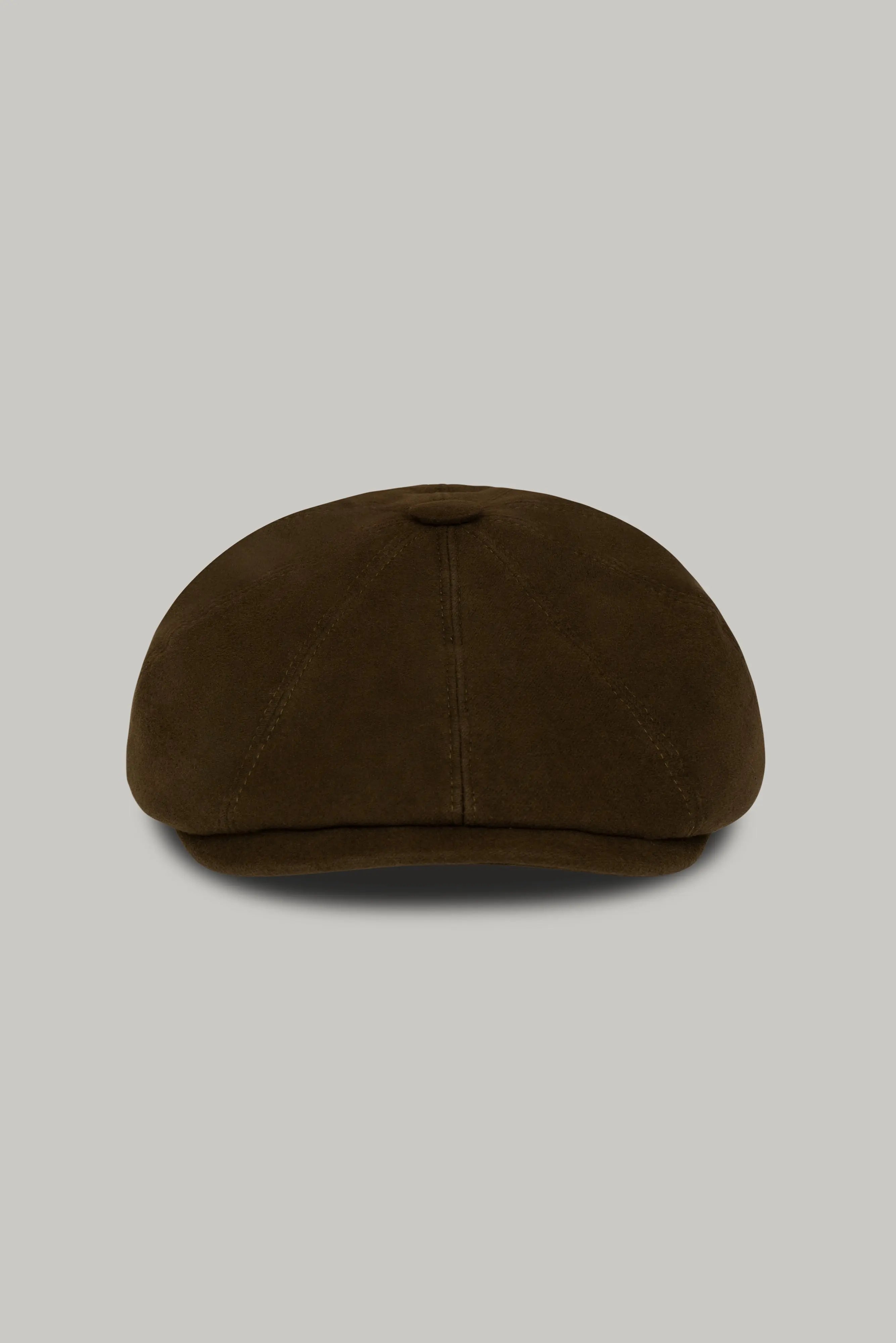 Baker Boy Hat - Olive Moleskin - Wear London