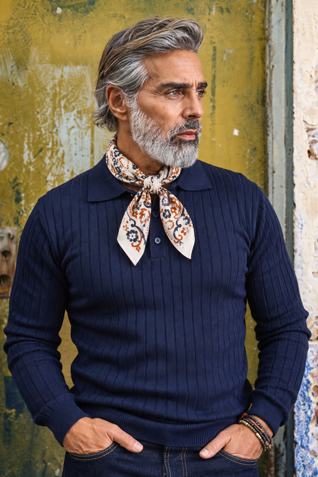 Bandana - Taupe Ecru - Wear London
