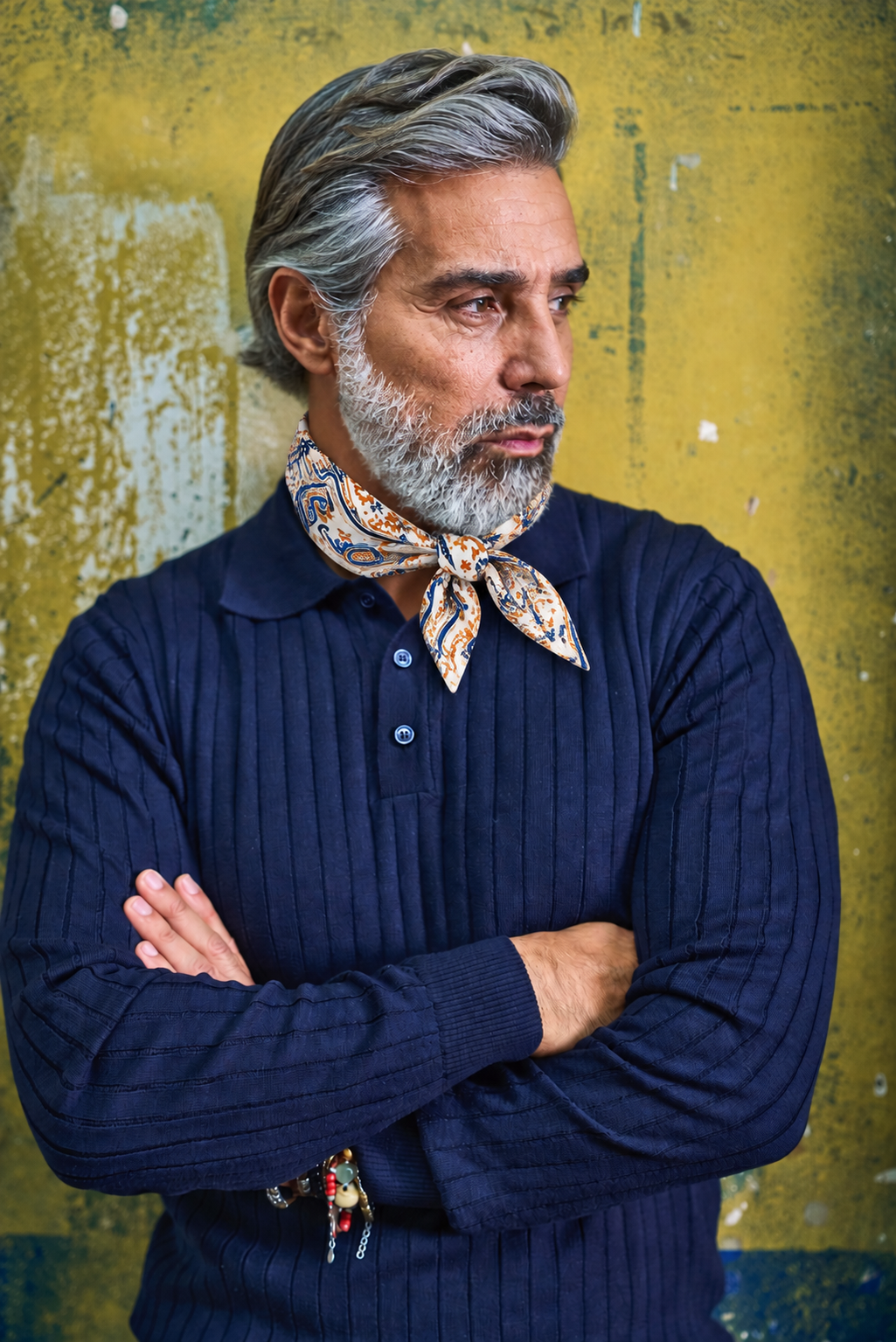 Bandana - Ecru Sky - Wear London