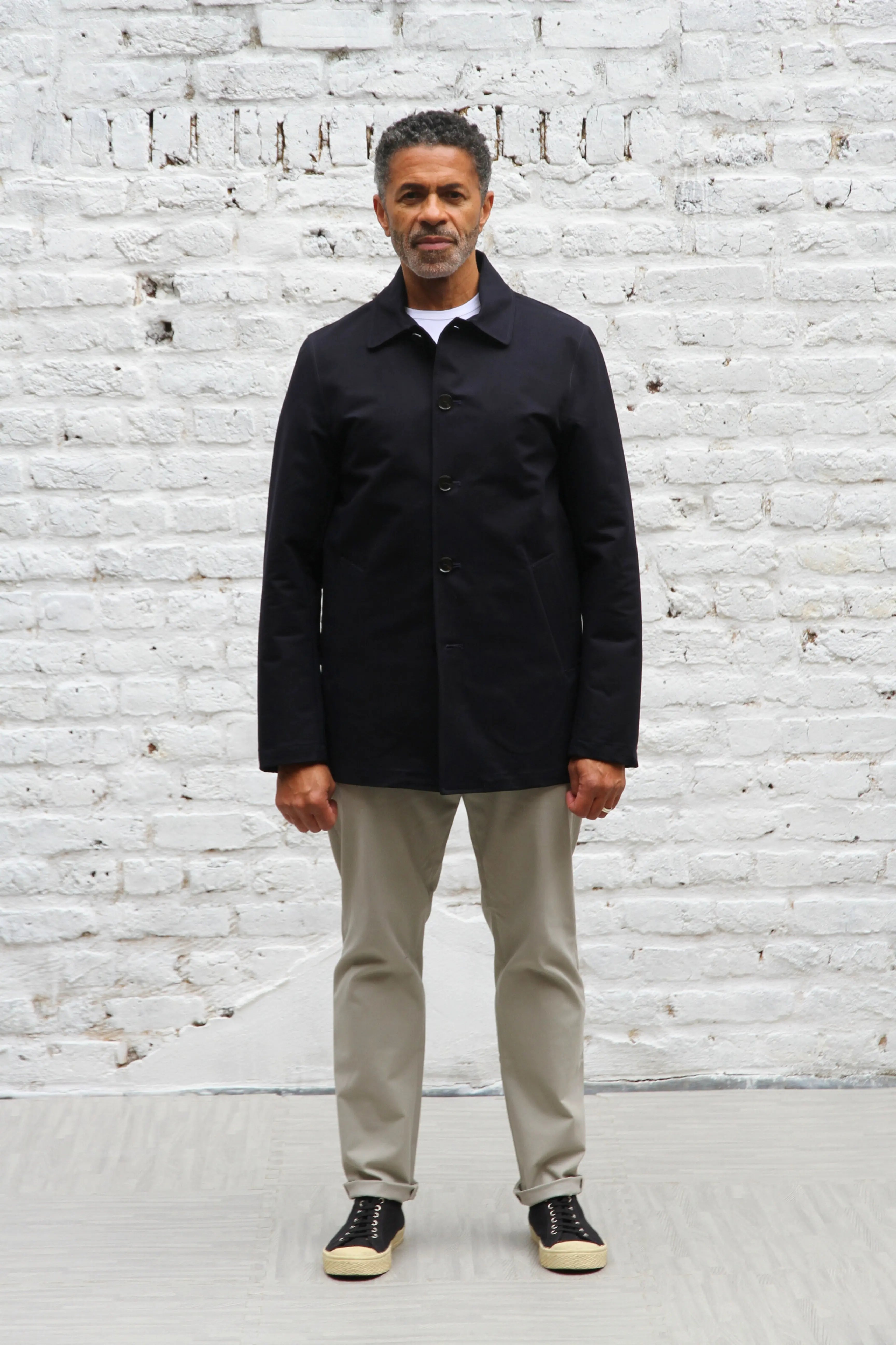 Bank Mac Unlined - Navy Dx - Wear London