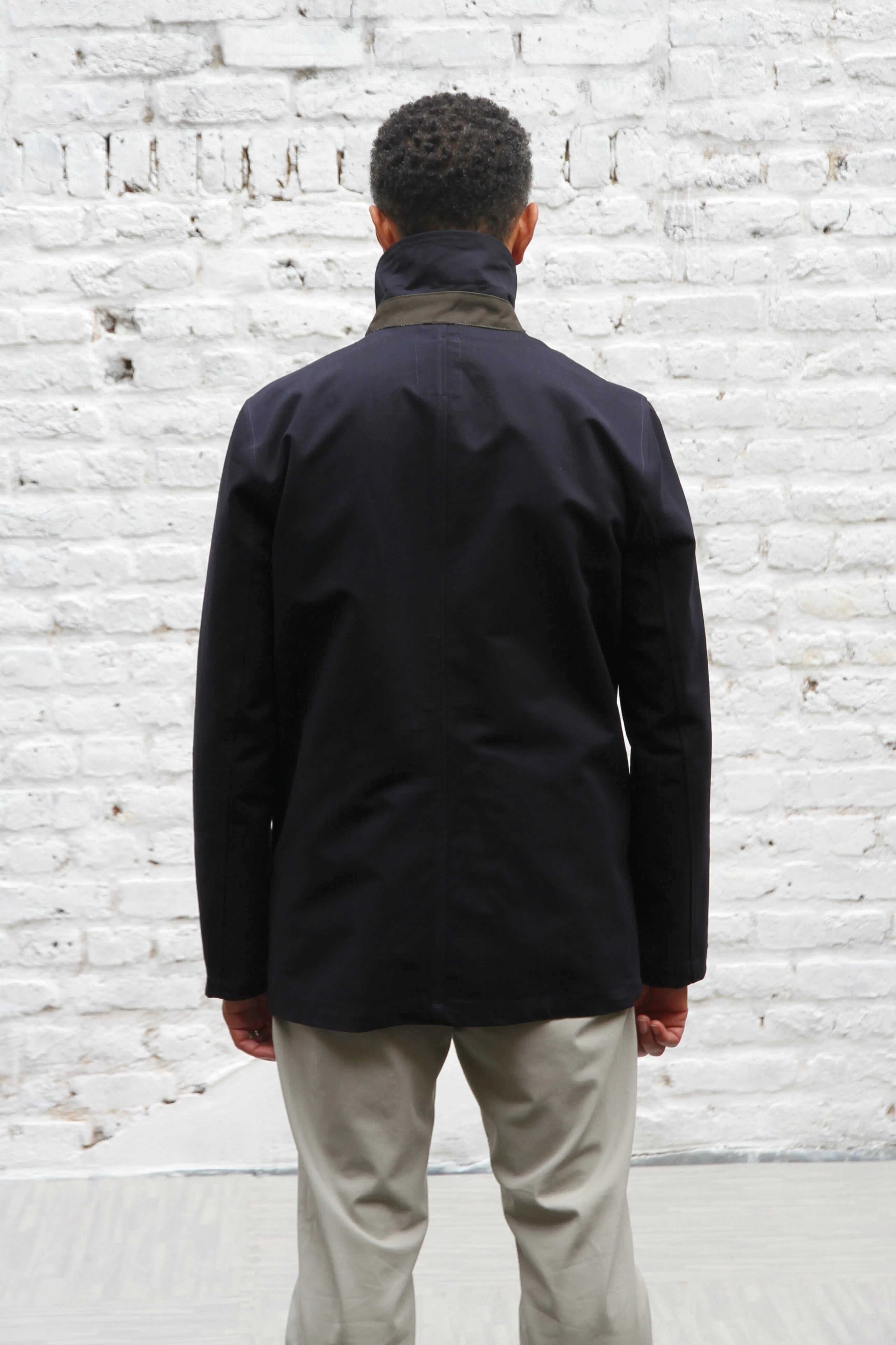 Bank Mac Unlined - Navy Dx - Wear London