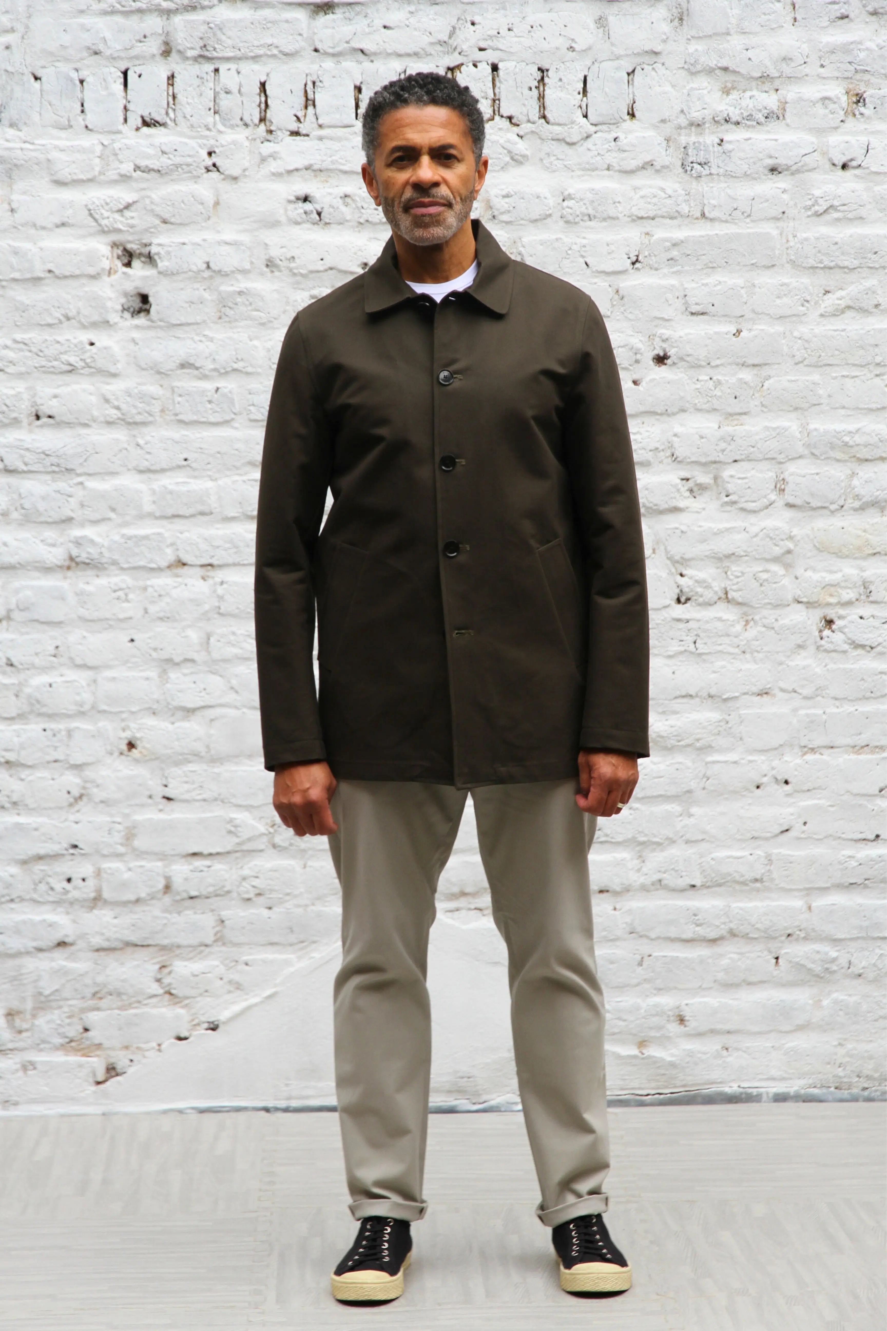 Bank Mac Unlined - Olive Dx - Wear London