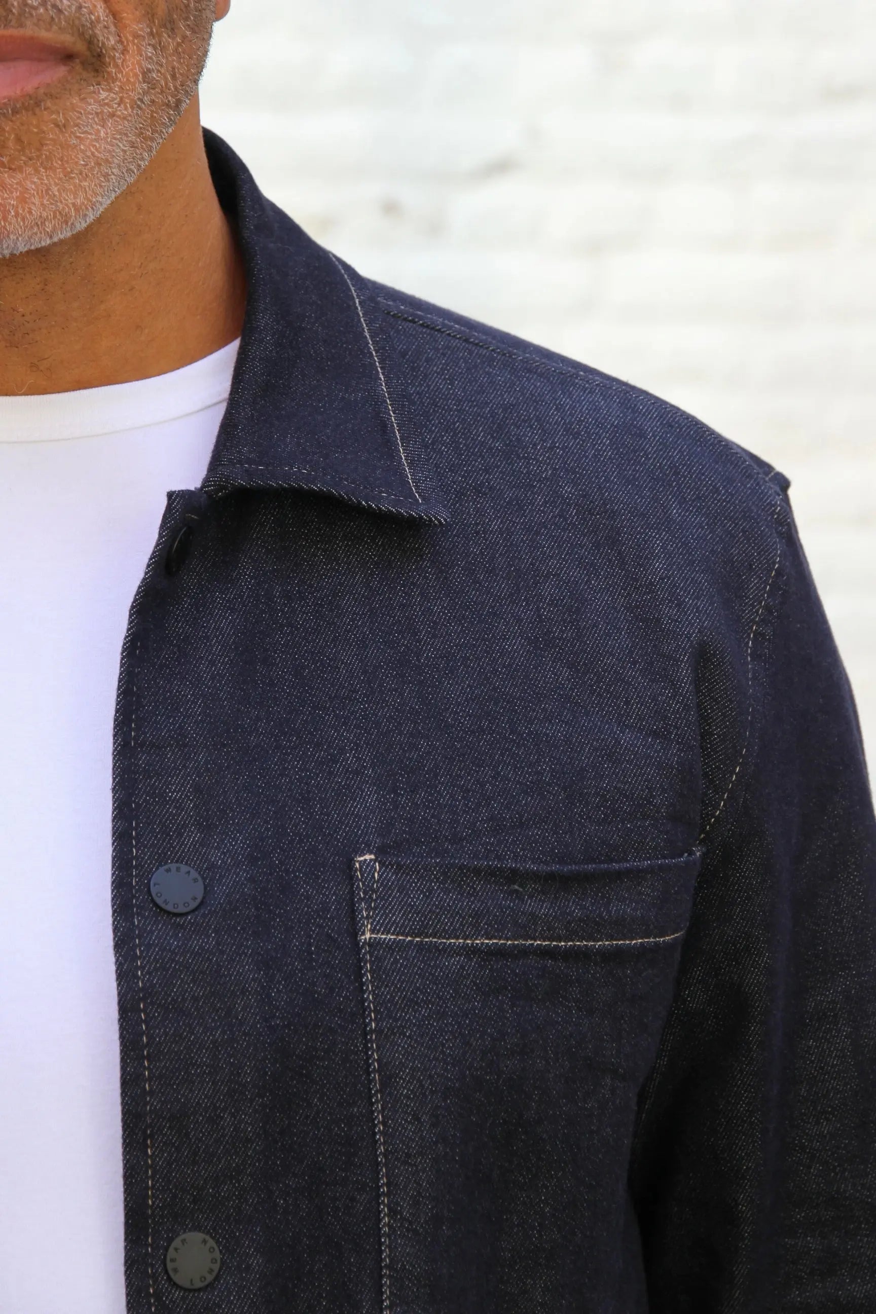 Bart Denim Overshirt - EverBlue - Wear London