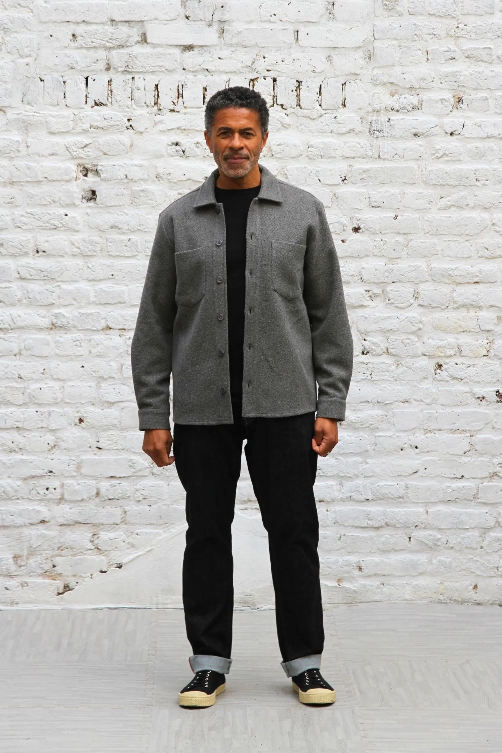 Bart Overshirt - Charcoal - Wear London