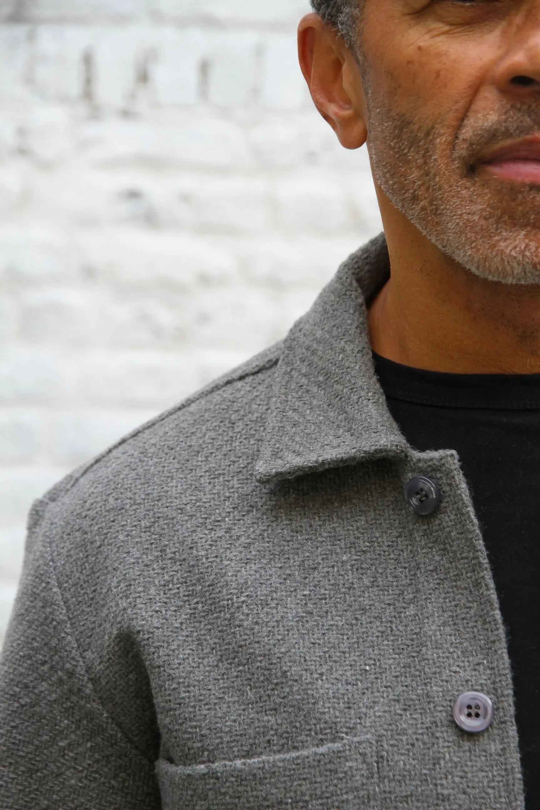 Bart Overshirt - Charcoal - Wear London