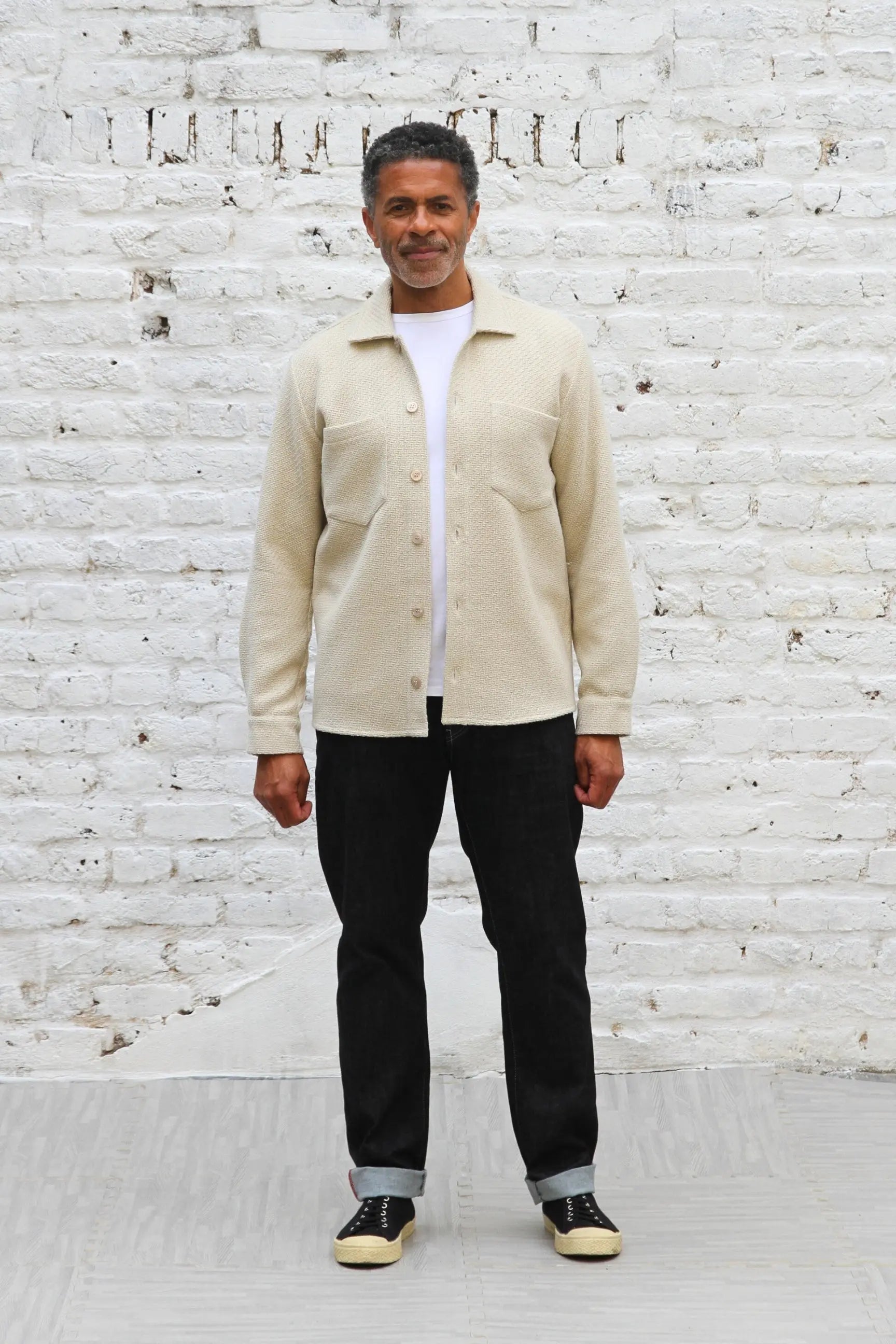 Bart Overshirt - Ecru - Wear London