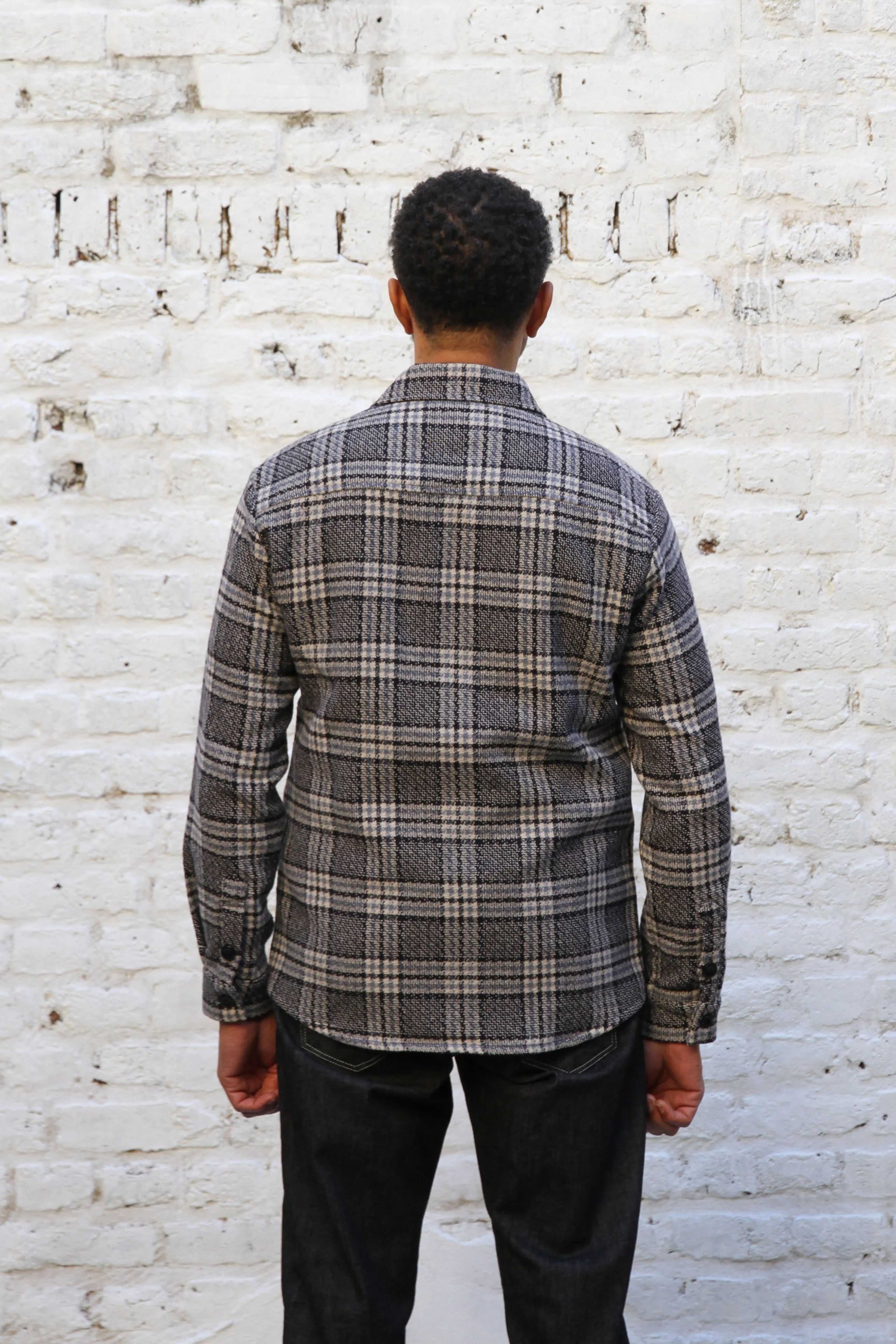 Bart Overshirt - Navy Check - Wear London