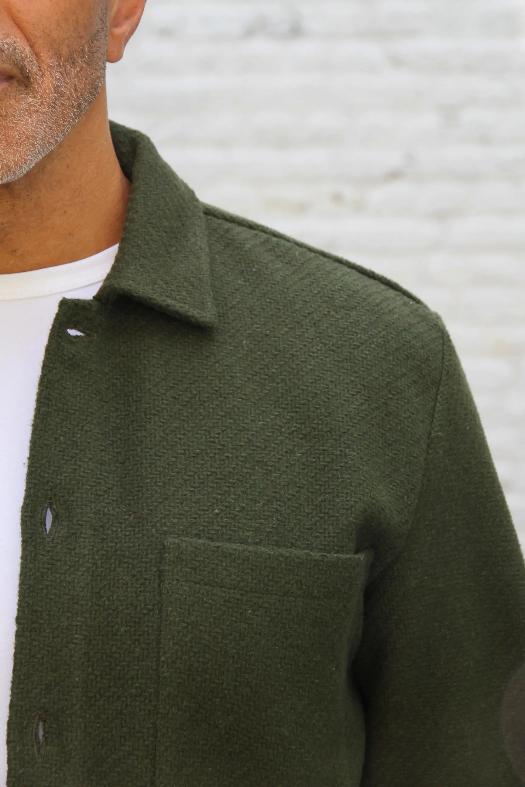 Bart Overshirt - Olive - Wear London