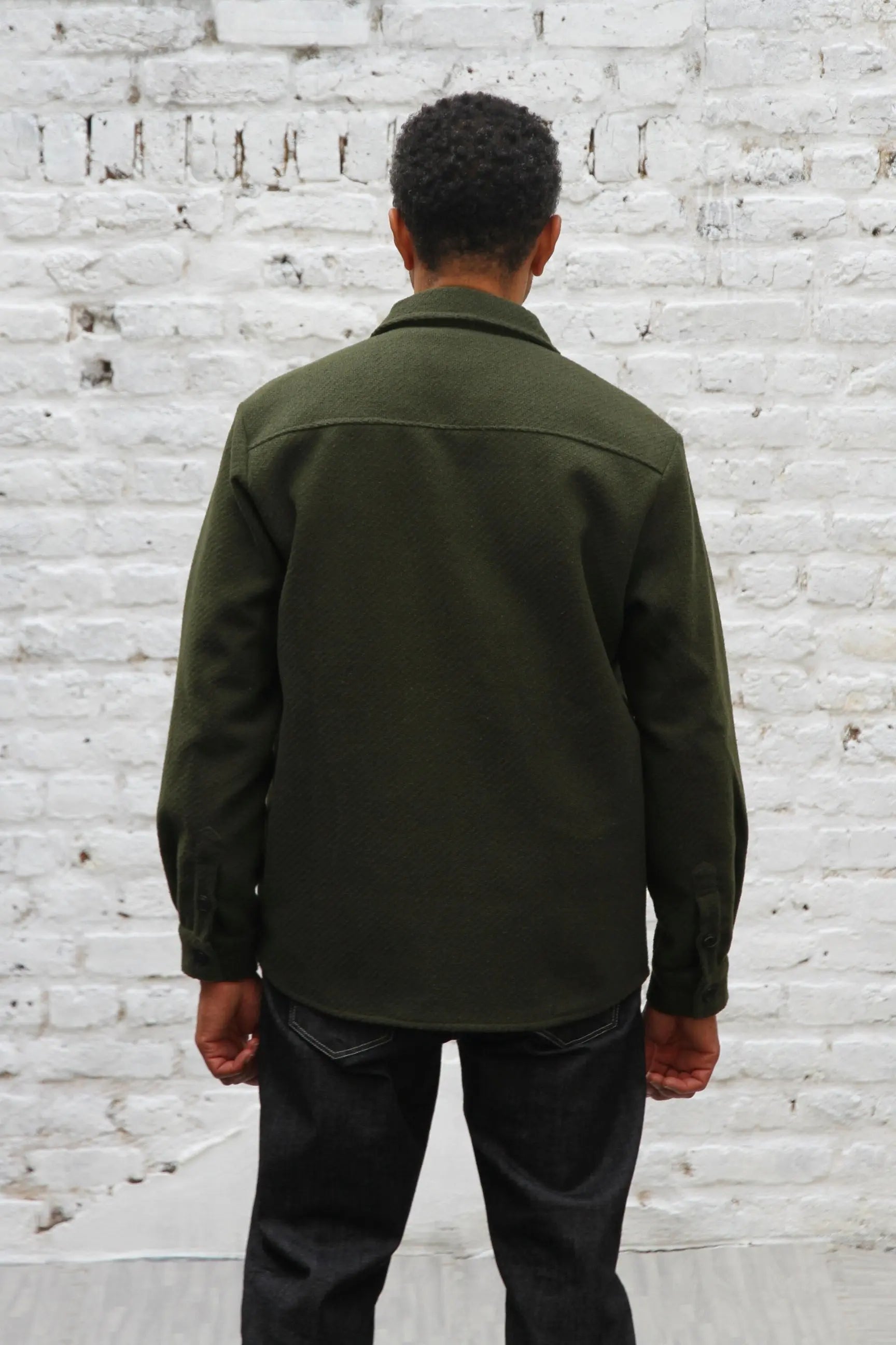 Bart Overshirt - Olive - Wear London