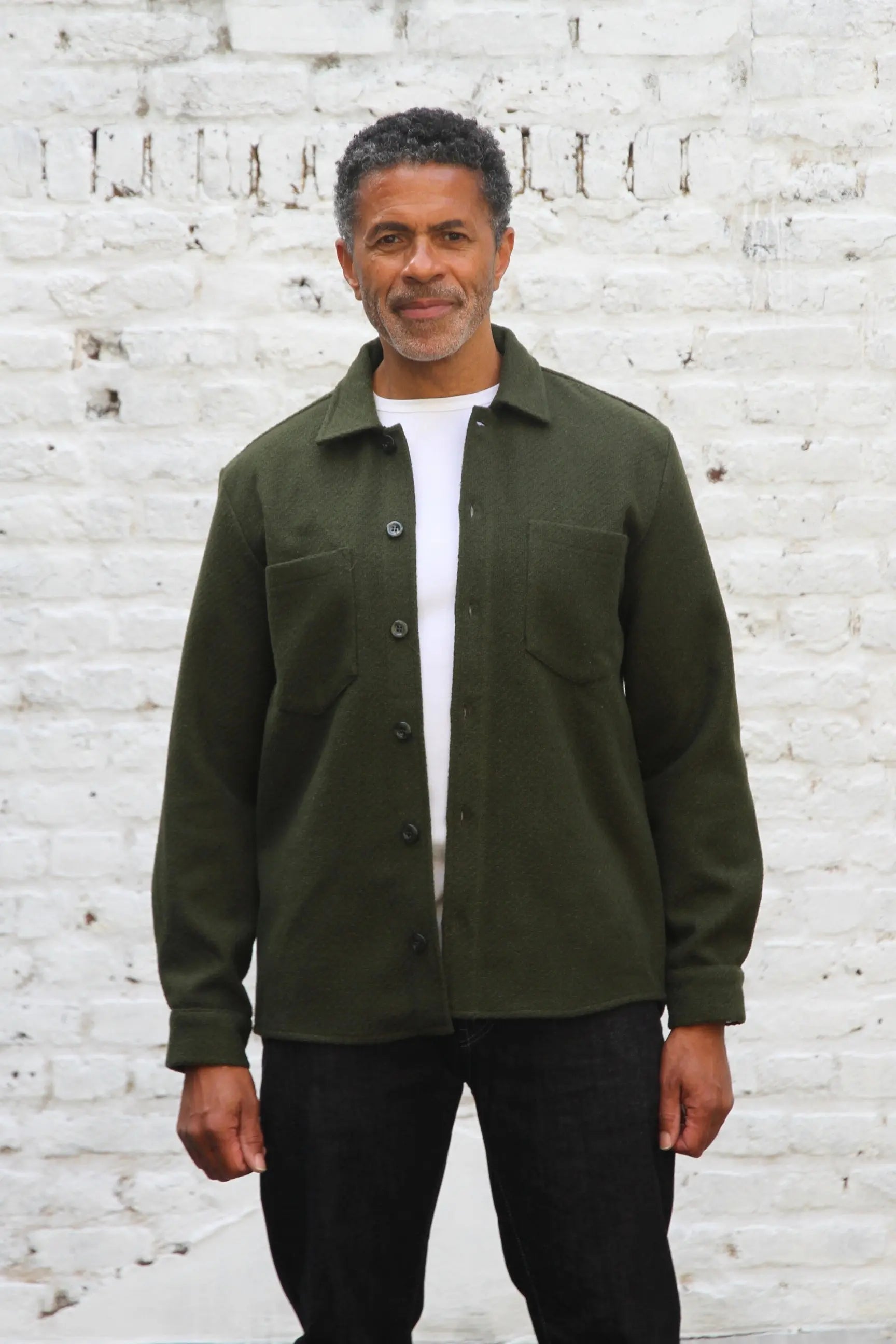 Bart Overshirt - Olive - Wear London