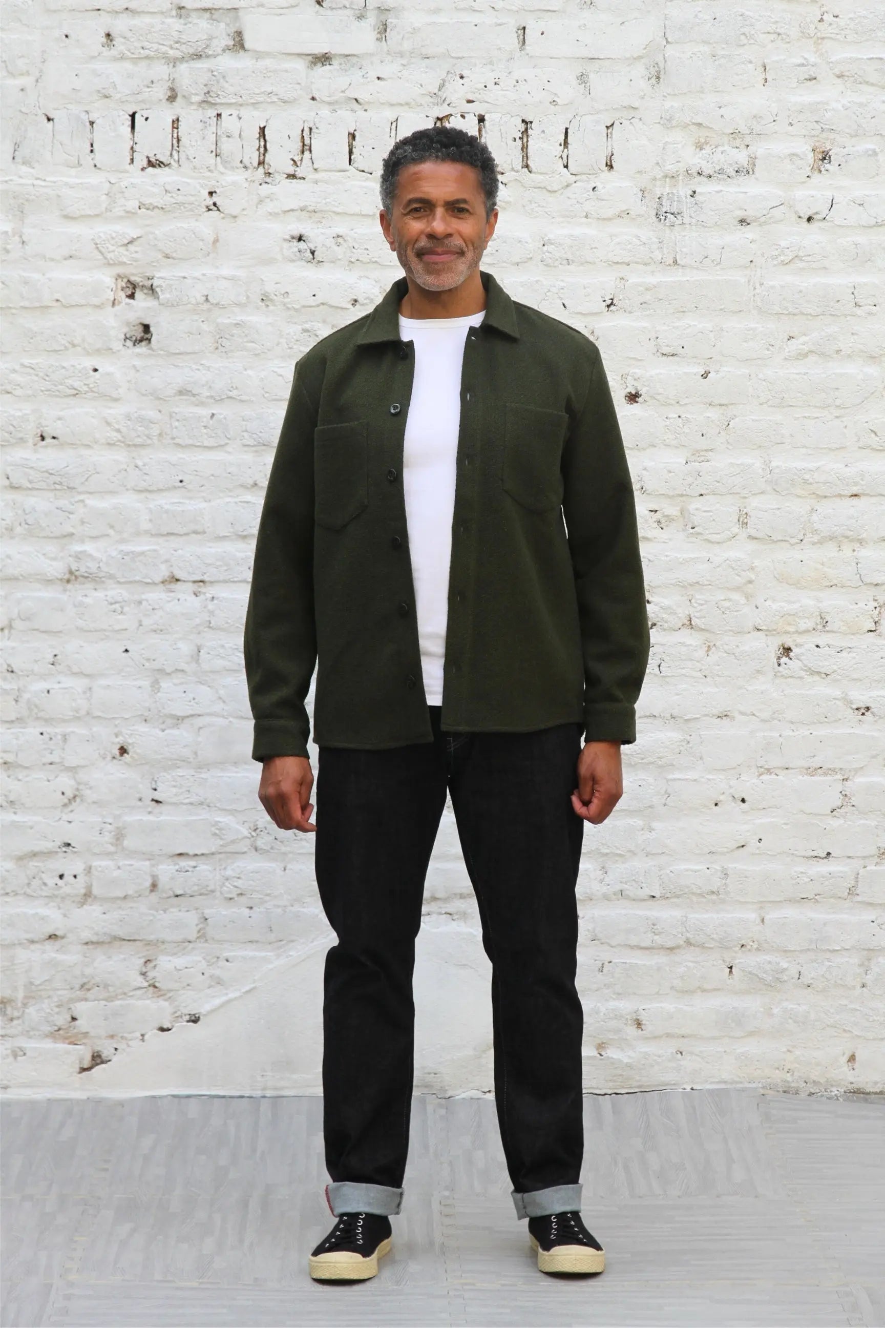 Bart Overshirt - Olive - Wear London