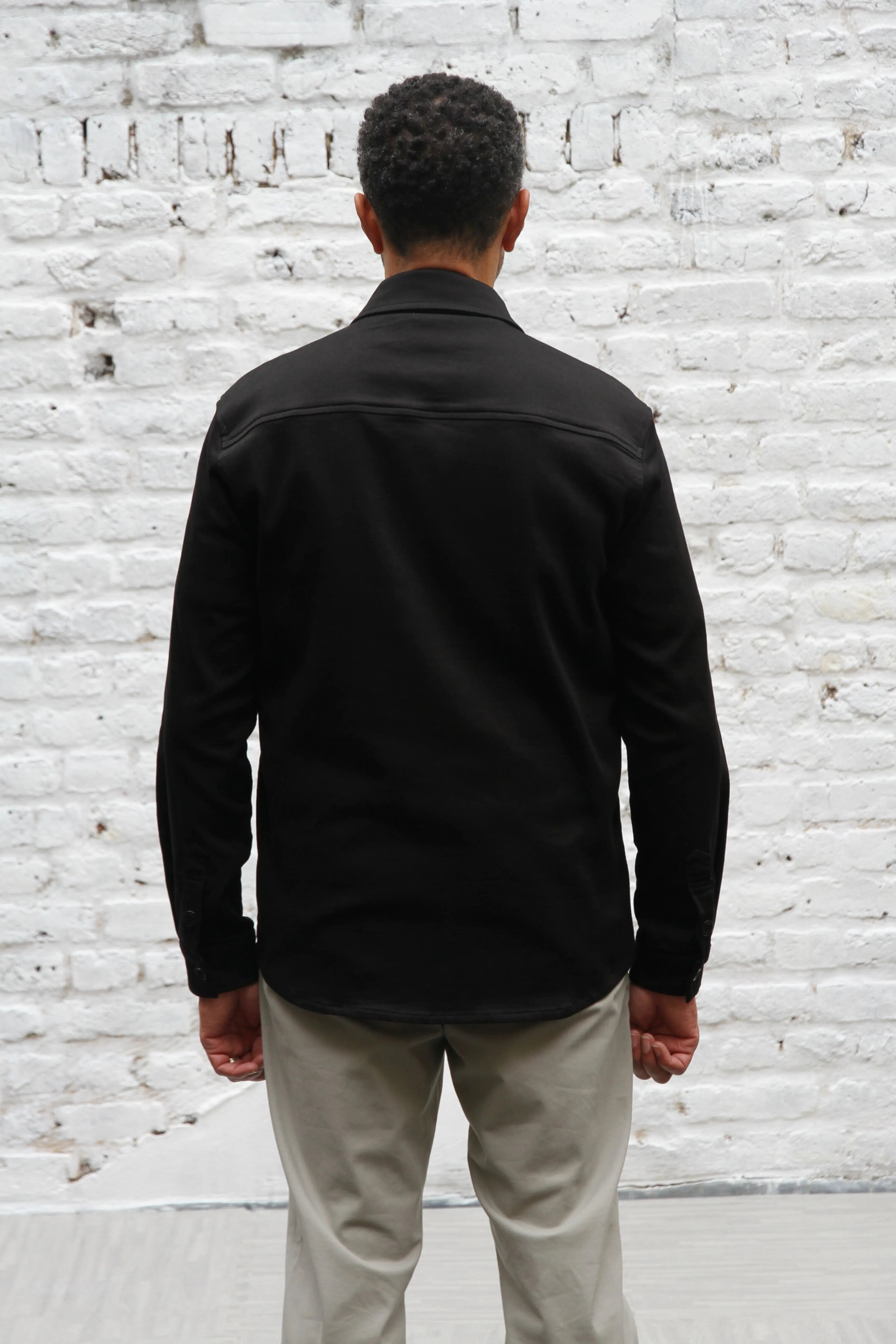 Bart Superflex Overshirt - Black - Wear London