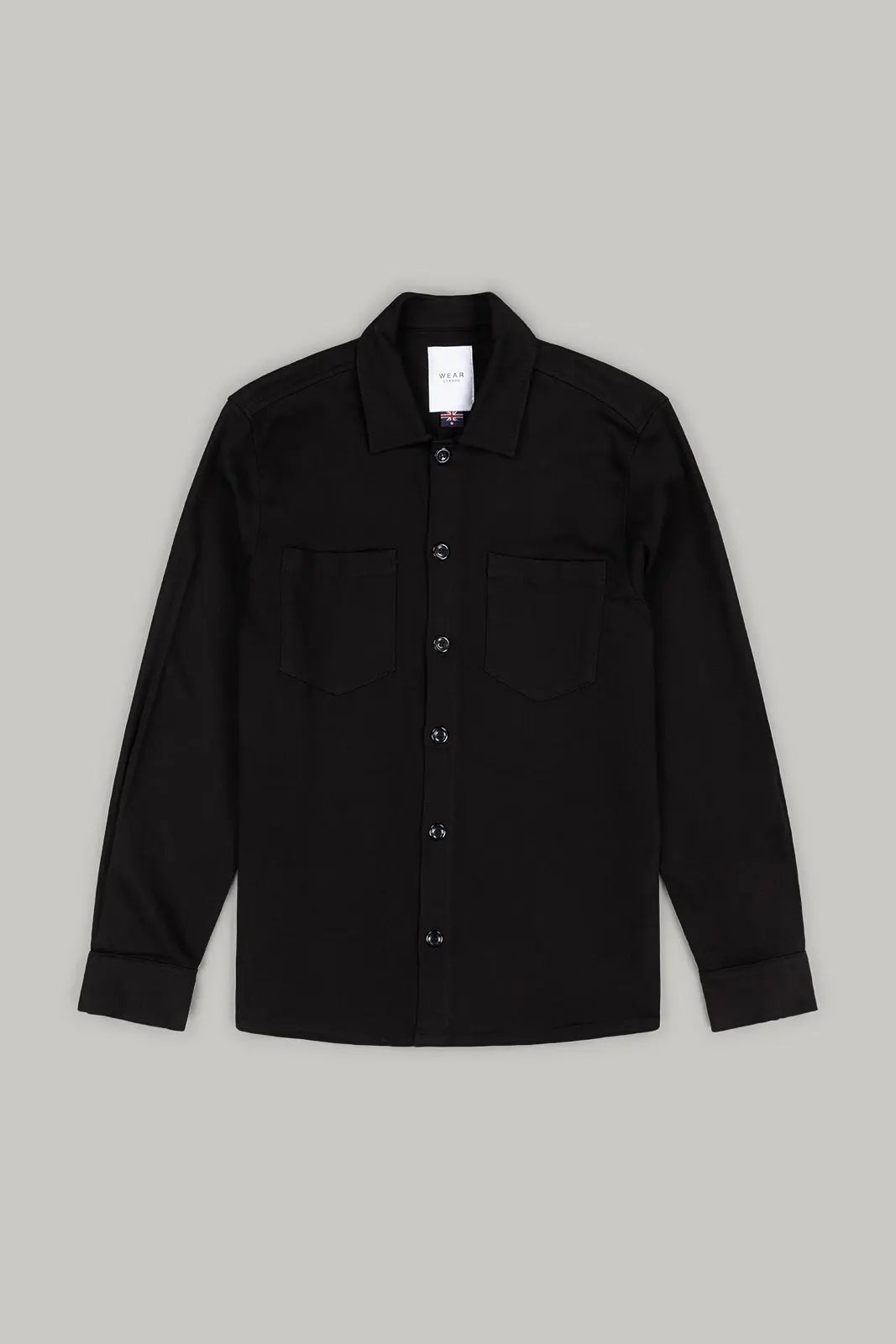 Bart Superflex Overshirt - Black - Wear London