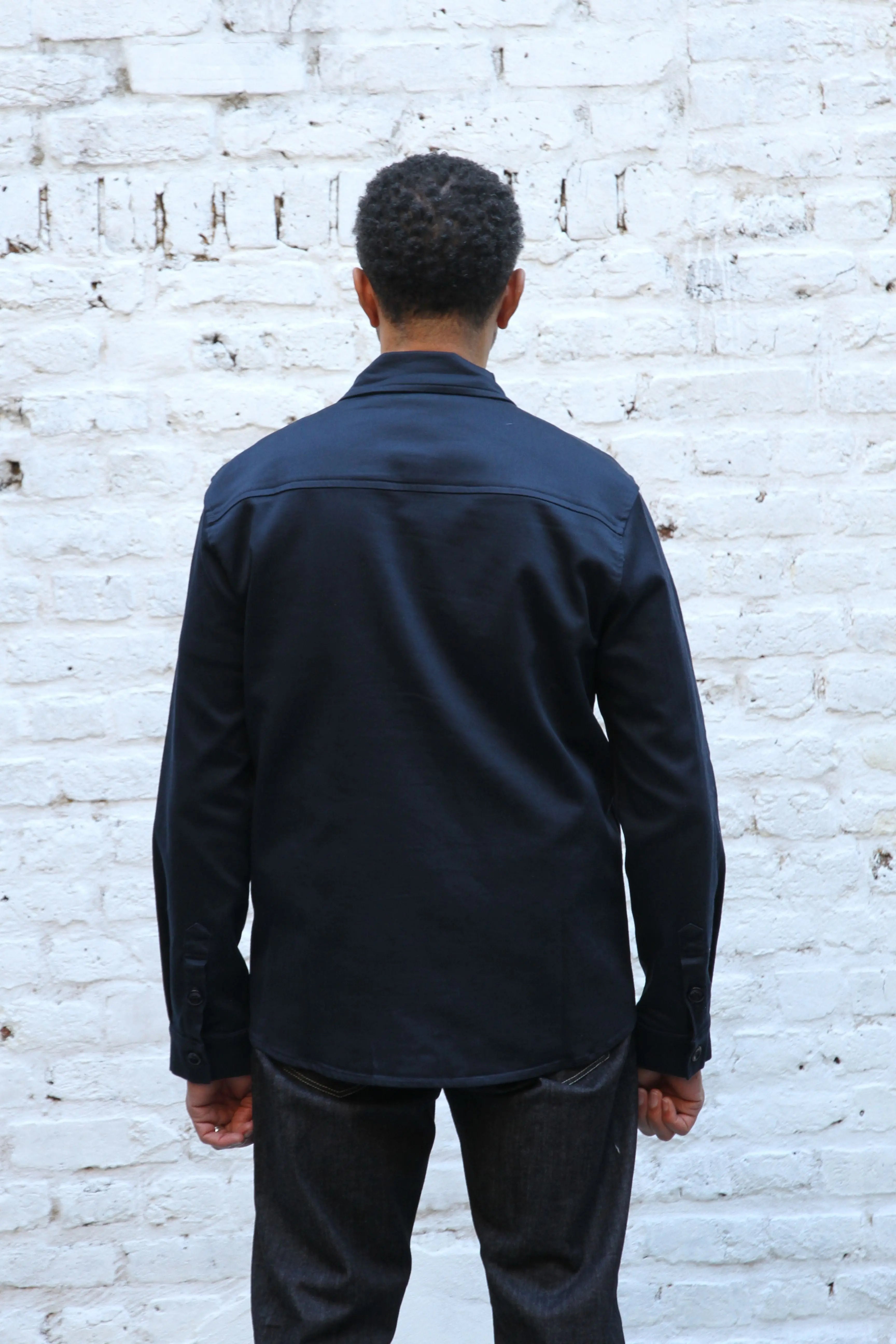 Bart Superflex Overshirt - Navy - Wear London