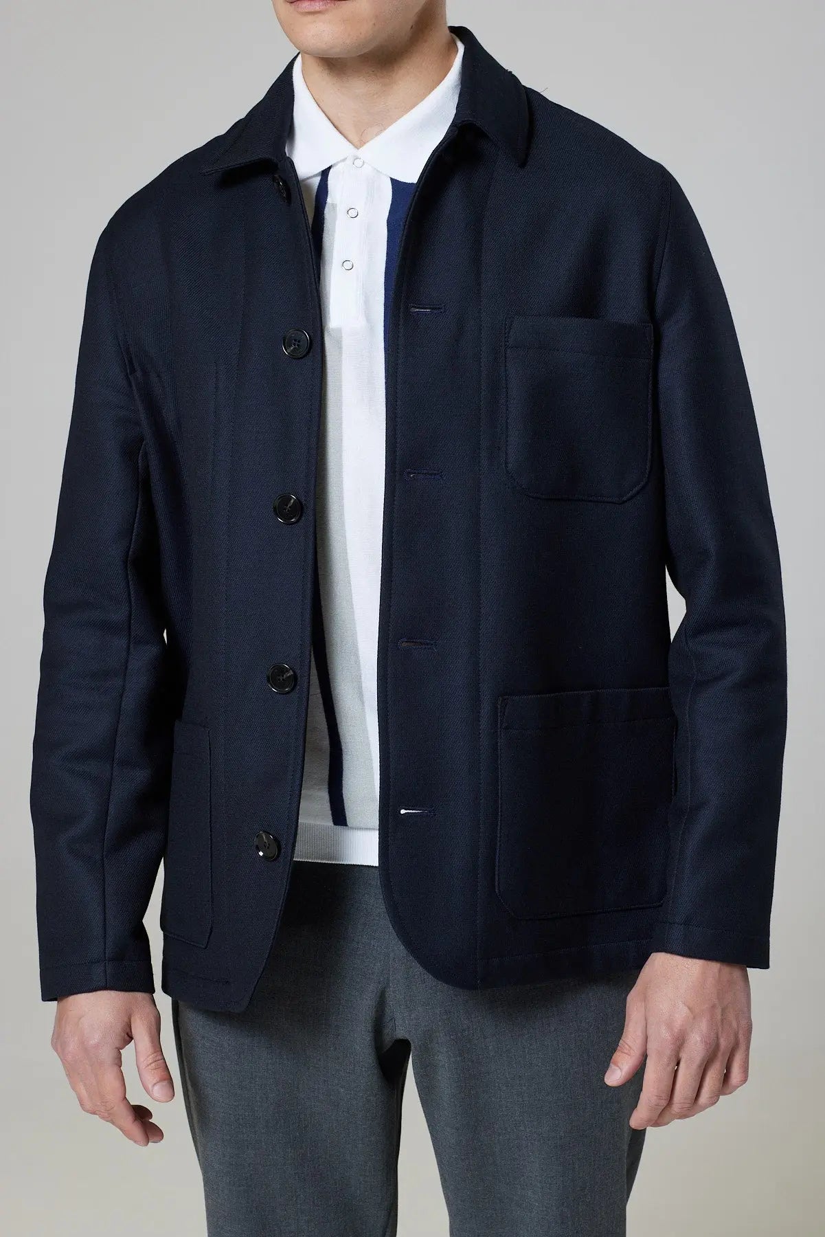 Billingham Jacket - Dark Navy Twill - Wear London