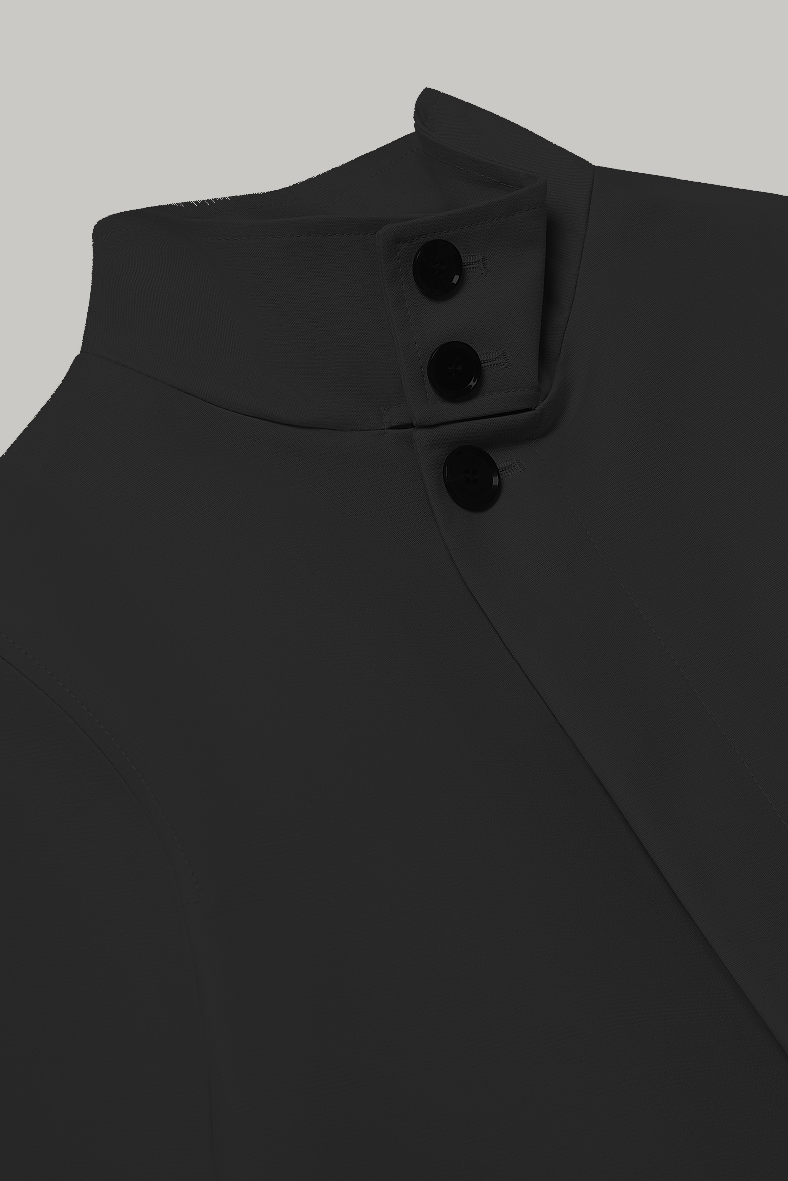 Finsbury Funnel Mac - Black Dx - Wear London