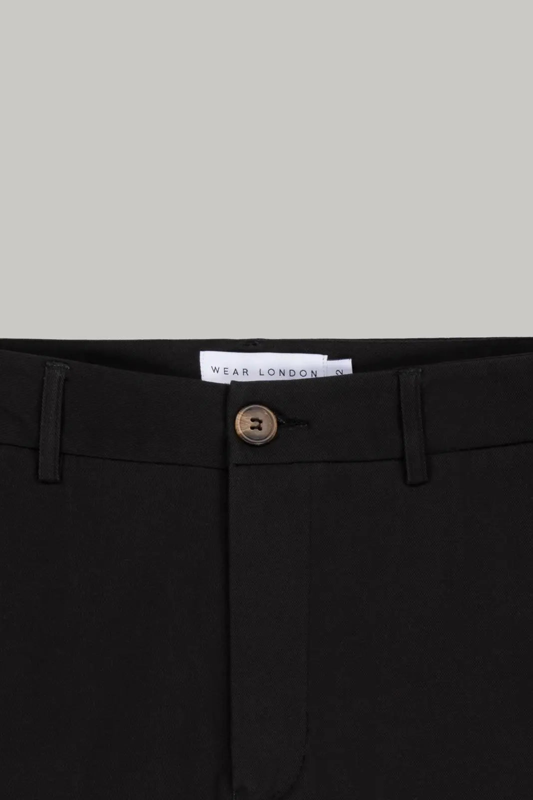 Buxton Trouser - Black - Regular Leg - Wear London