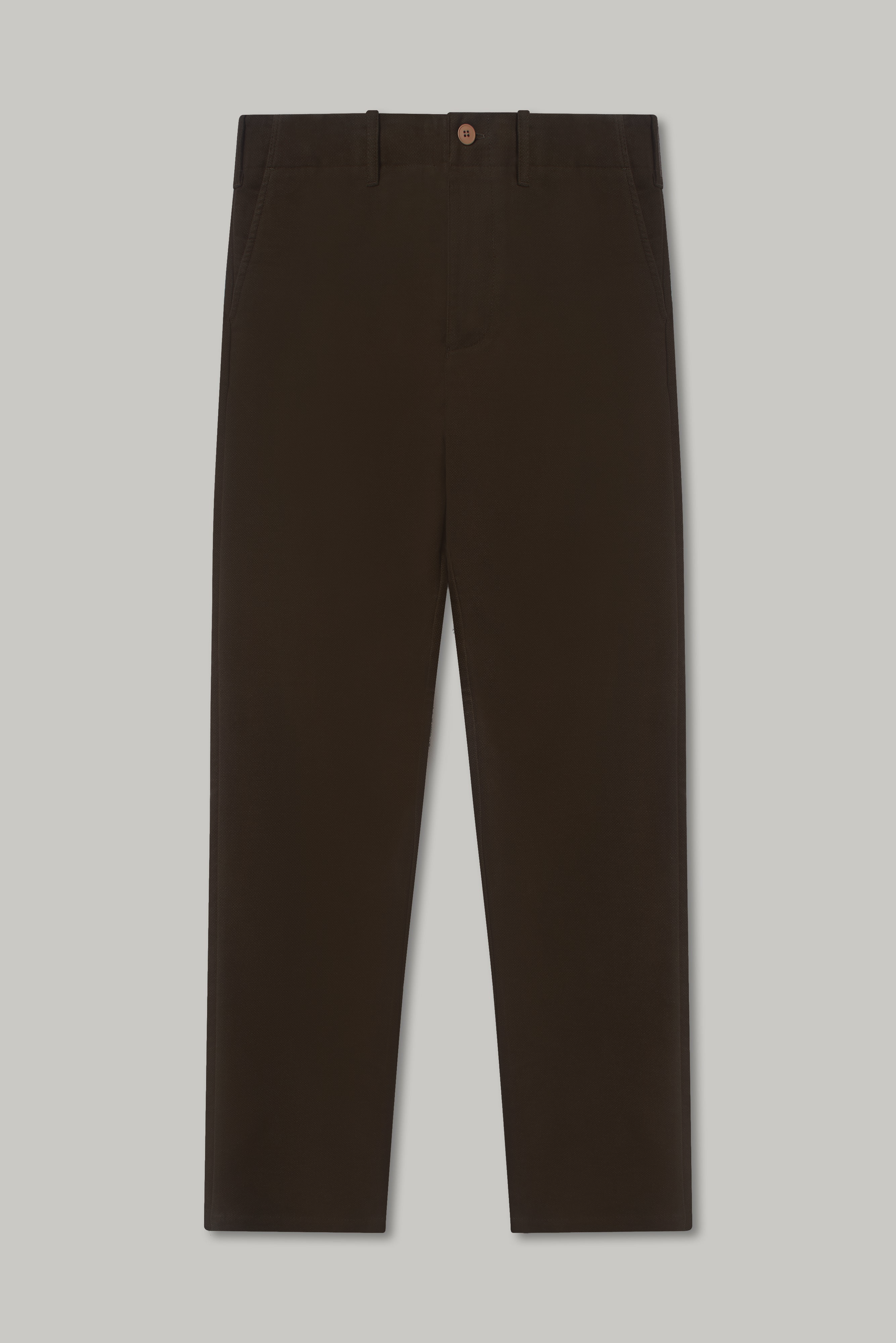 Wentworth Trouser - Chocolate Moleskin - Wear London