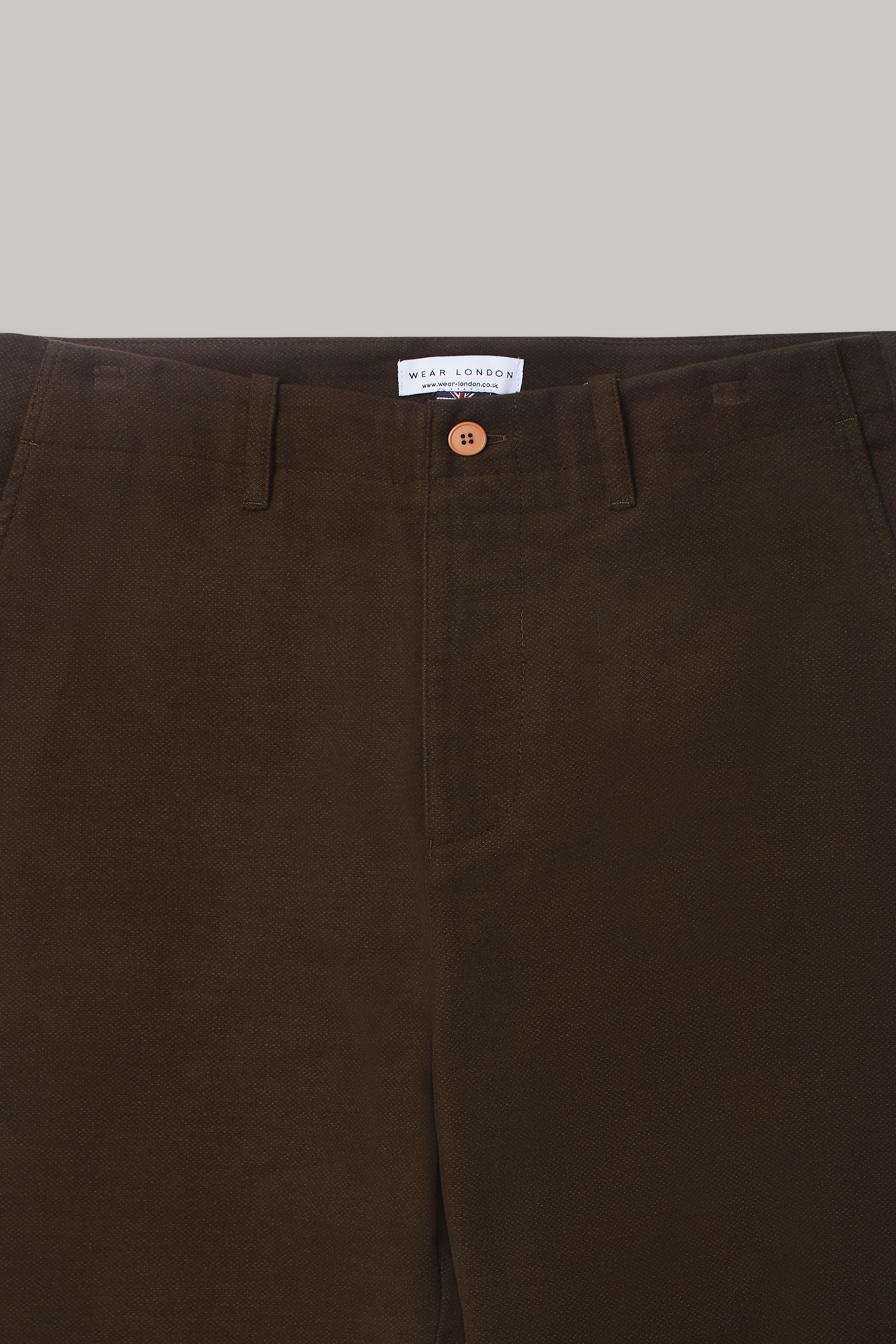 Wentworth Trouser - Chocolate Moleskin - Wear London
