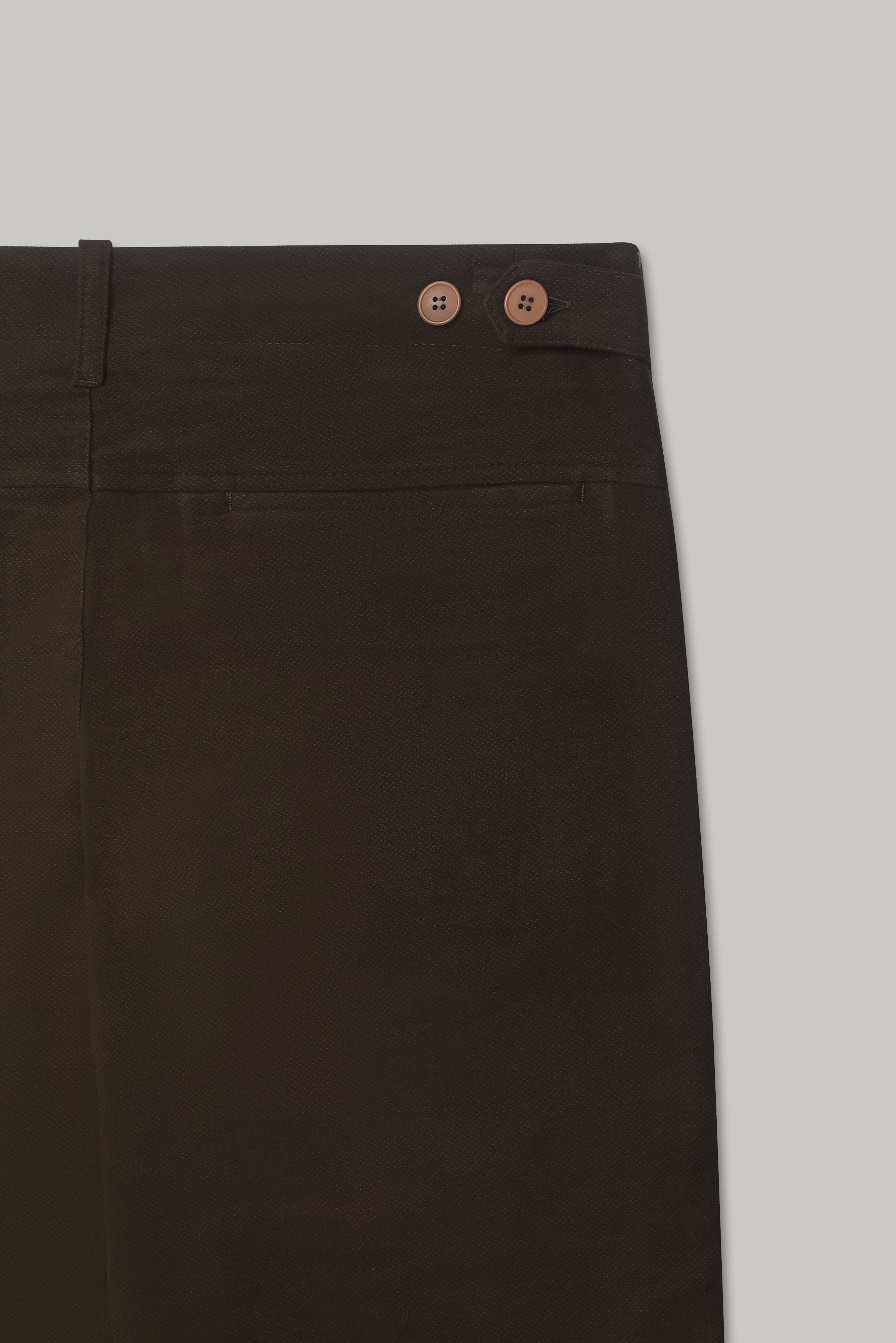 Wentworth Trouser - Chocolate Moleskin - Wear London
