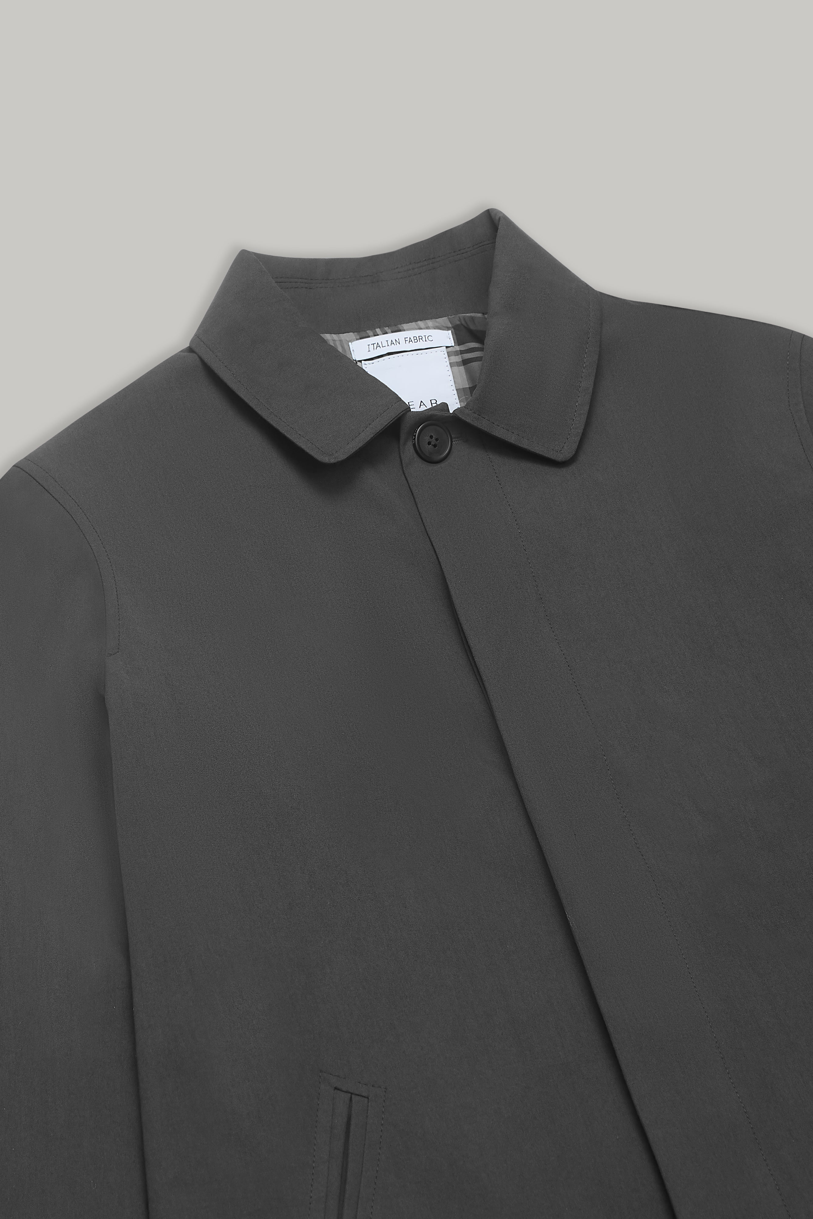 London Rain Mac - Dark Grey - Wear London