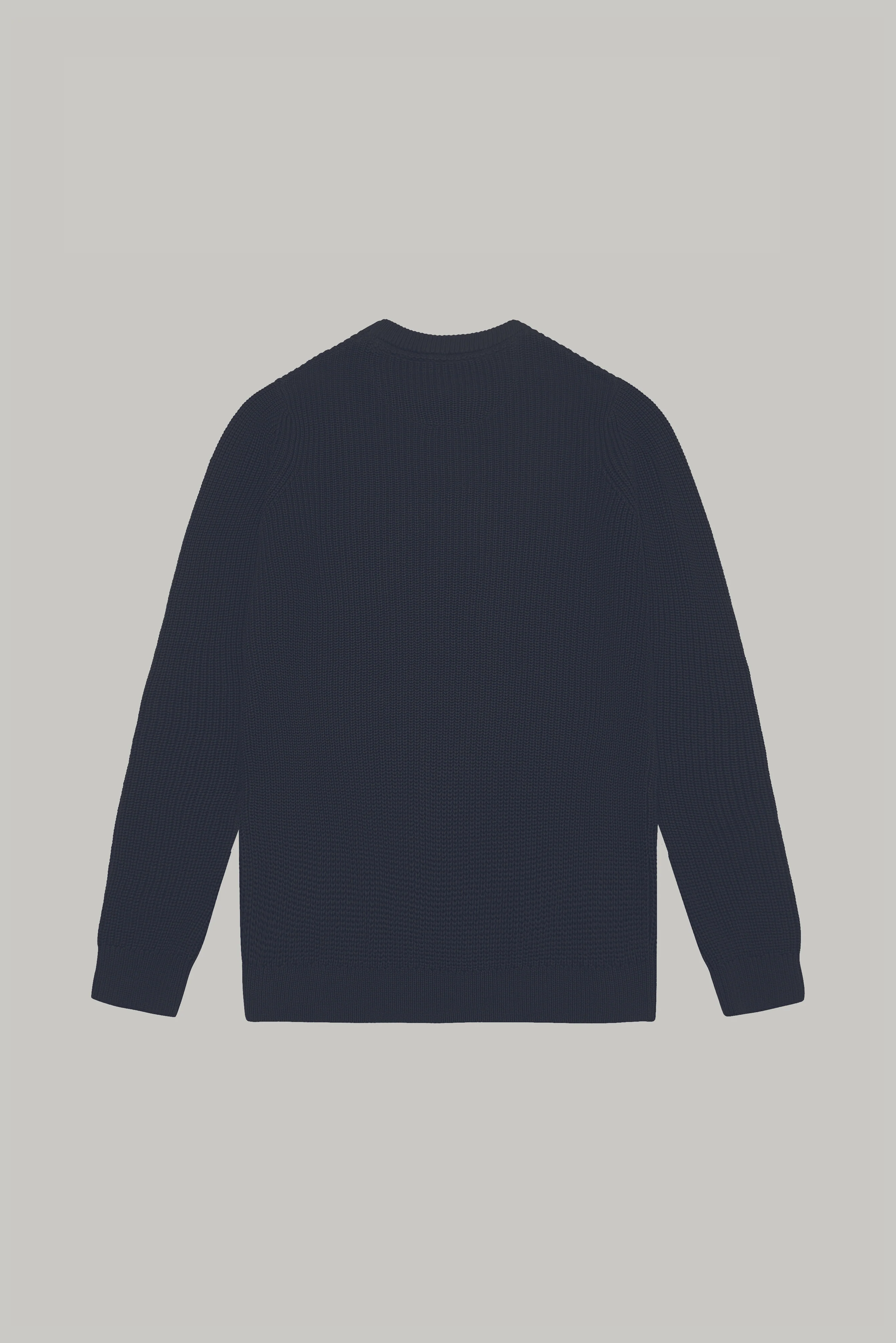 J Hailey Crew Knit - Dark Midnight - Wear London