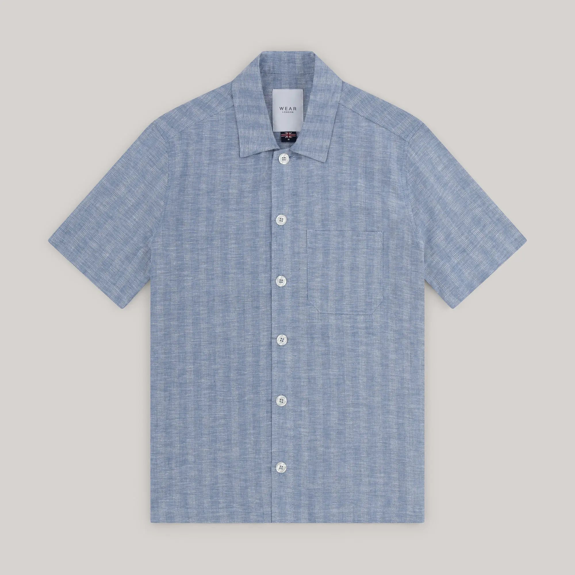 Deal Short Sleeve Shirt - Blue Baker - Wear London