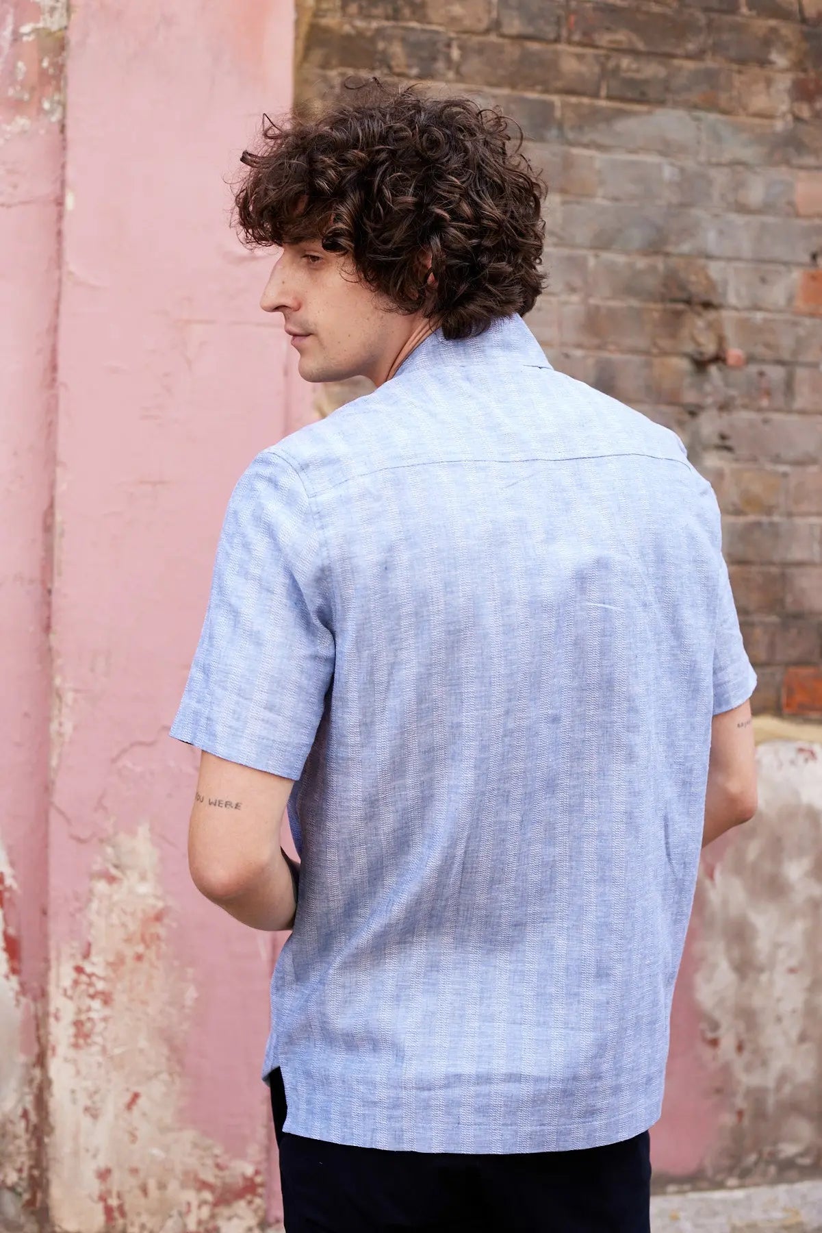 Deal Short Sleeve Shirt - Blue Baker - Wear London