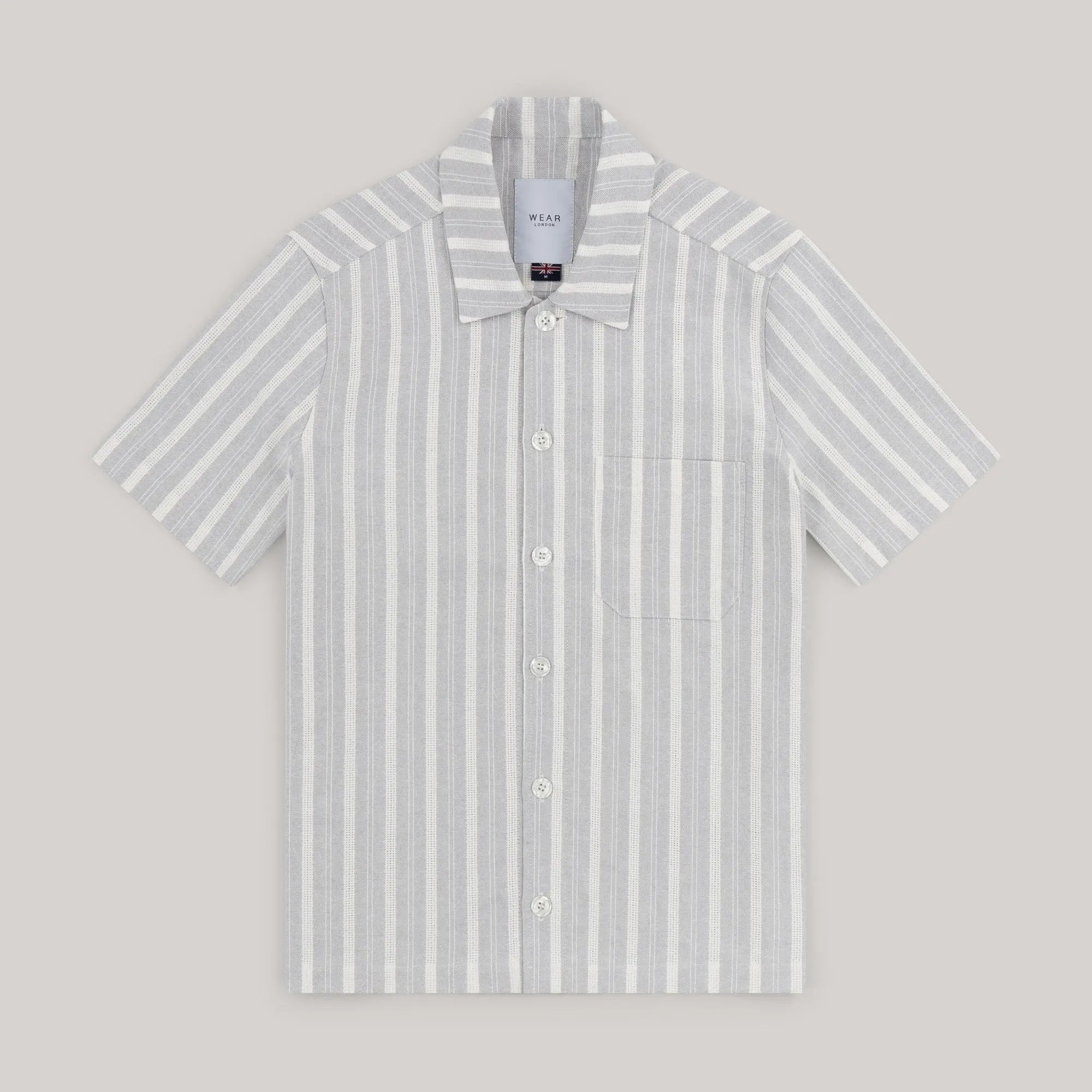 Deal Short Sleeve Shirt - Grey Topper - Wear London