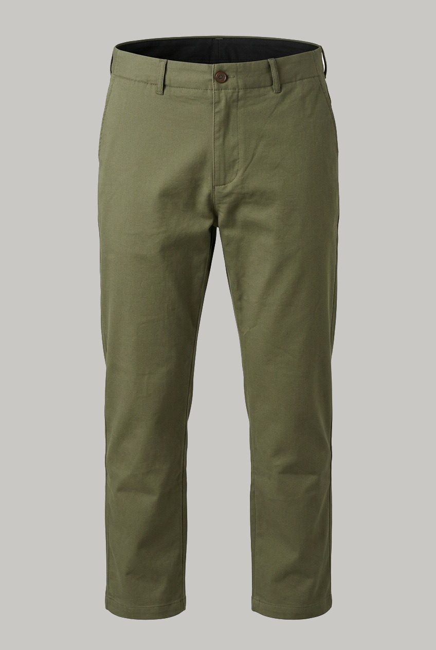 Wentworth Trouser - Olive Superflex - Wear London