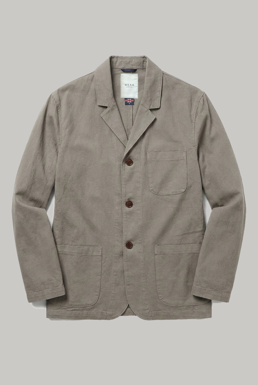 The Whitechapel - Cotton Linen Two Piece Suit - Stone - Wear London