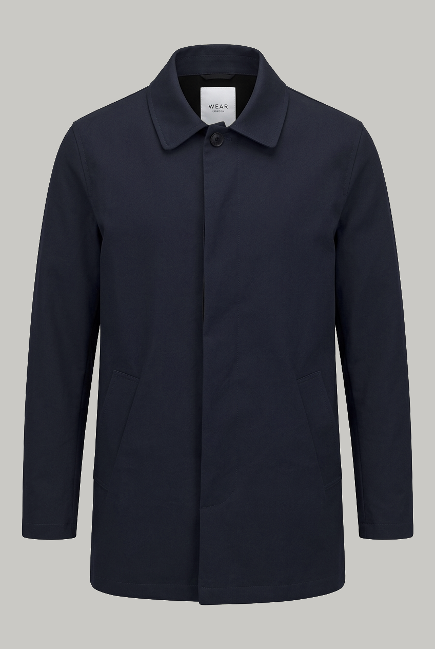 Bank Short Mac Lined  - Navy Dx - Wear London