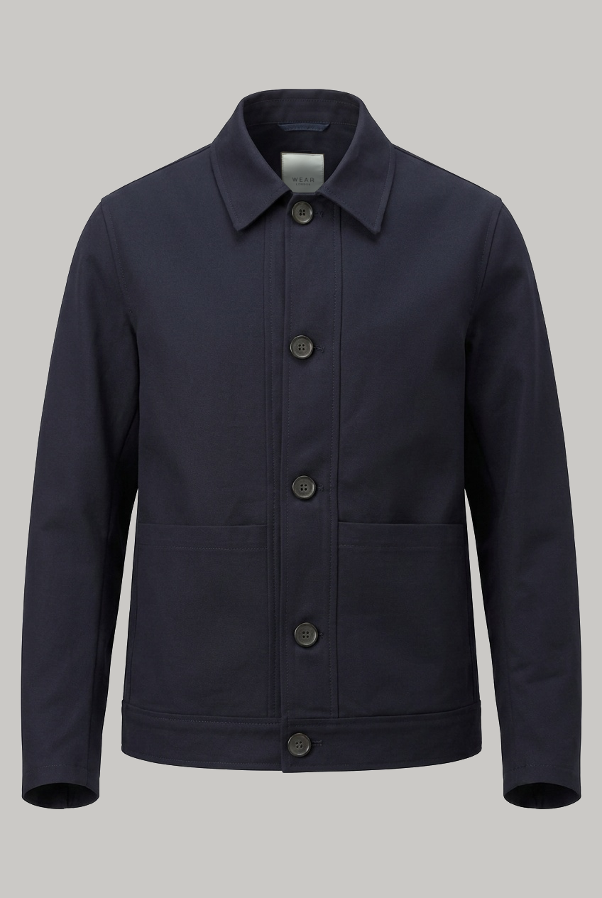 Regency Shacket - Navy Dx - Wear London
