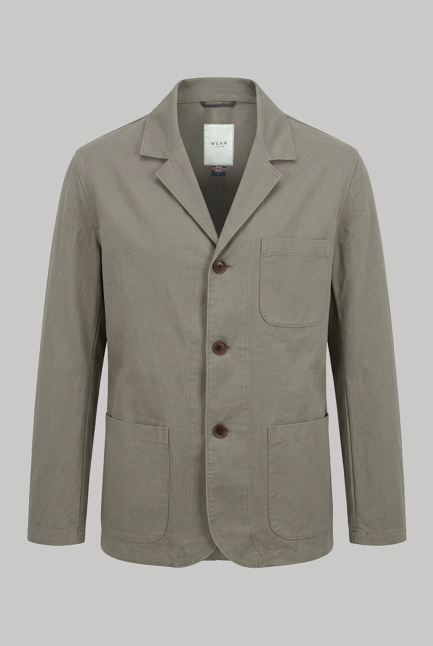 The Whitechapel - Cotton Linen Two Piece Suit - Stone - Wear London