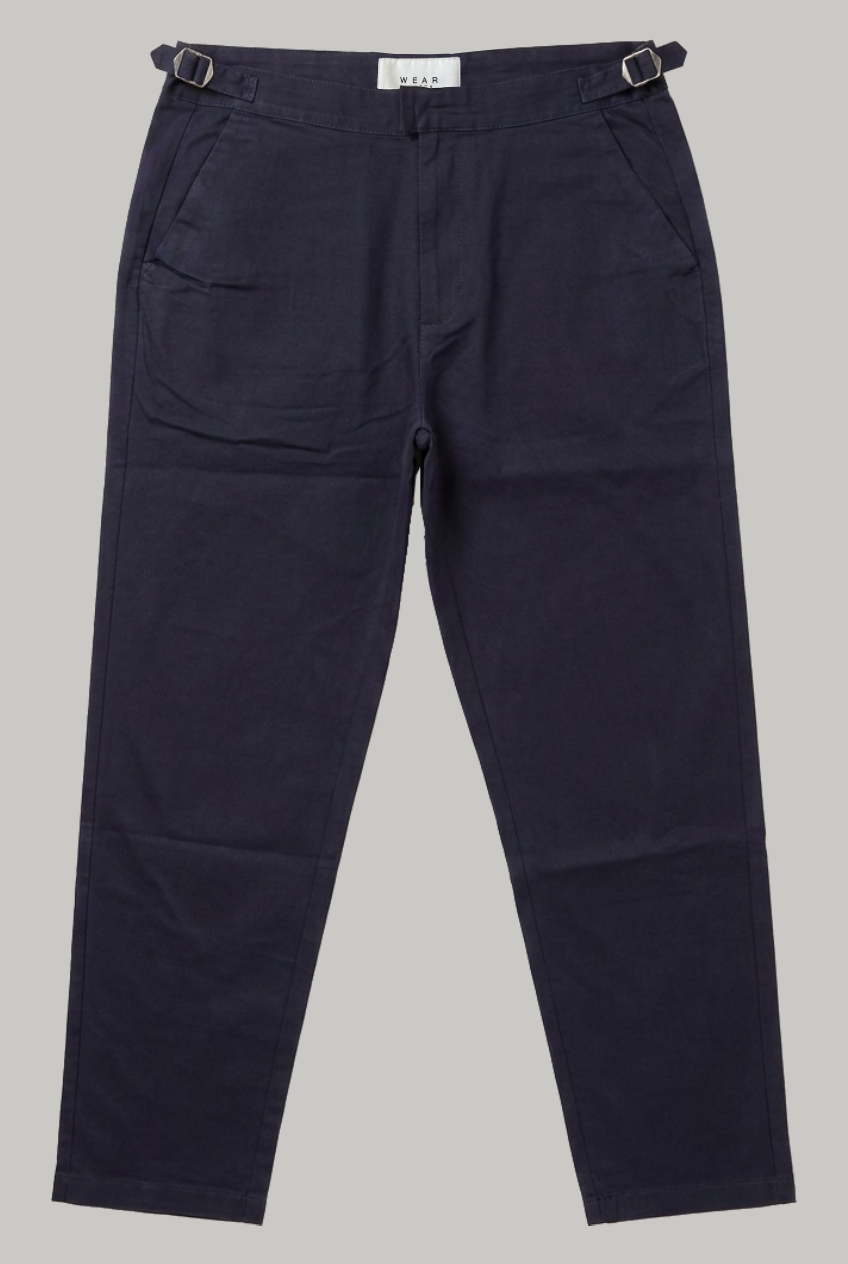 Chino Bottoms - Navy - Wear London