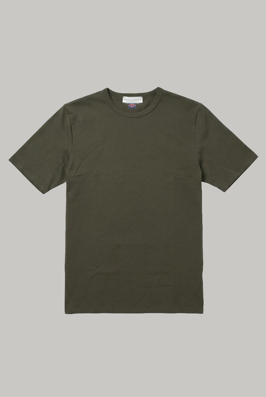 Trueman Regular Fit T-Shirt - Olive - Wear London