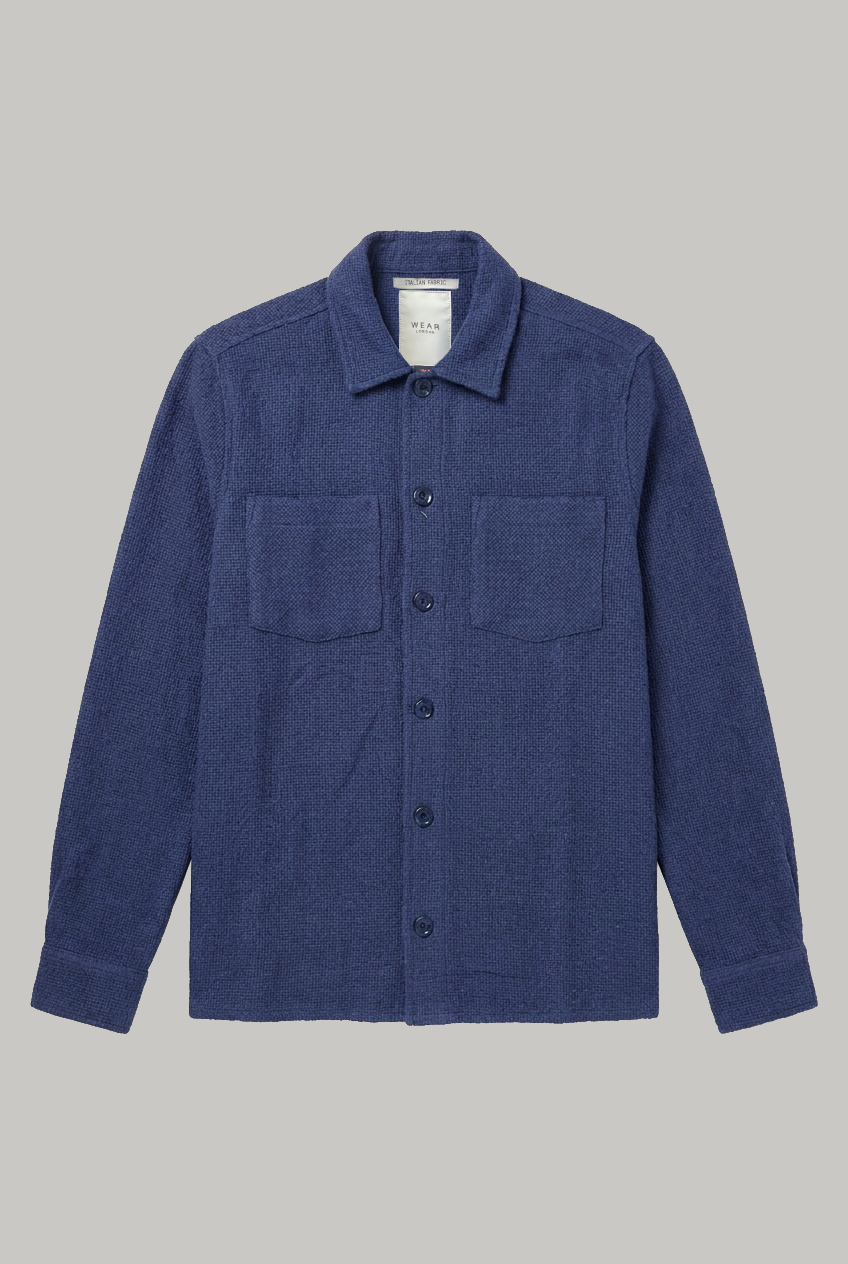 Bart Overshirt - Cobalt - Wear London