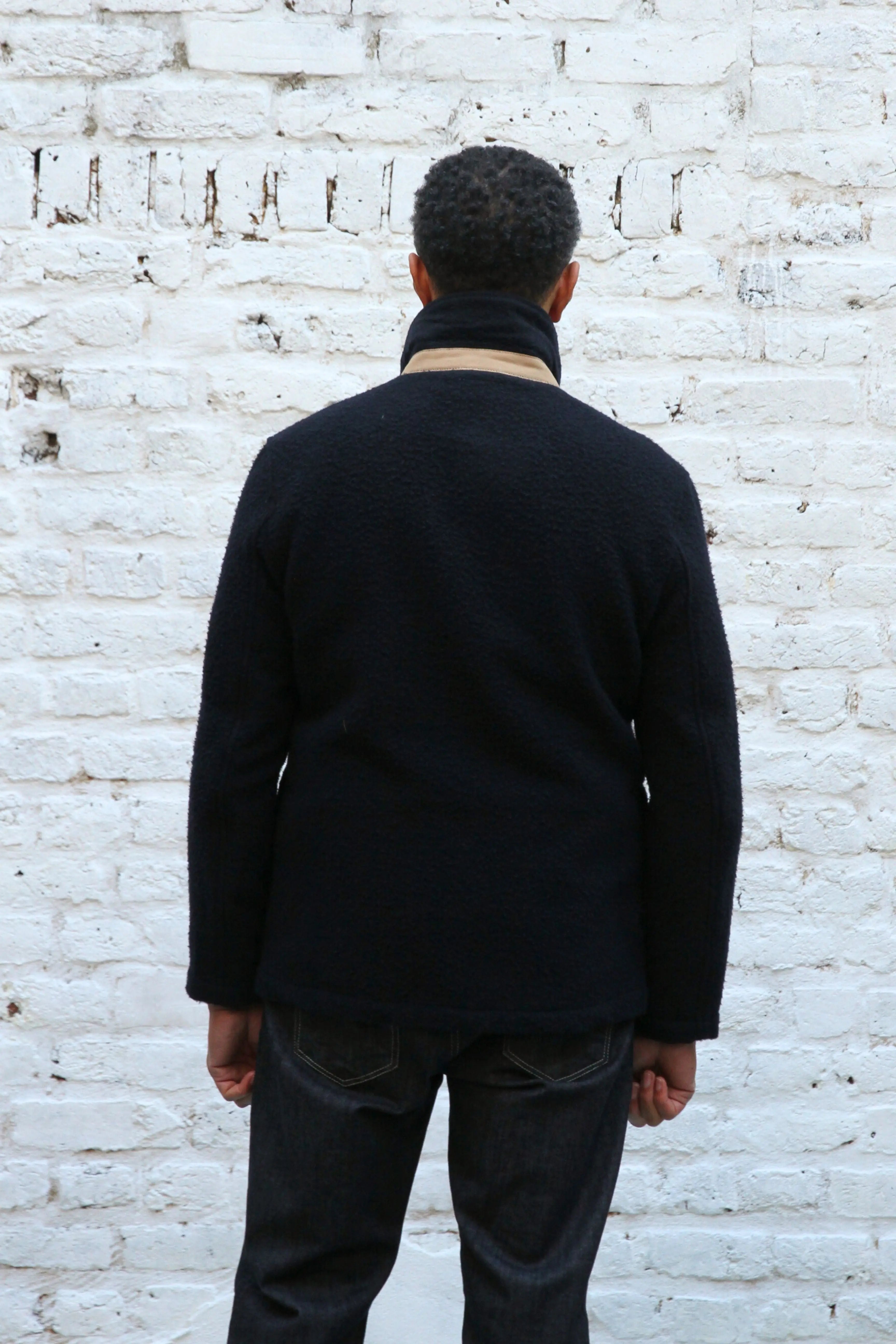 Goring Wool Jacket - Navy Casentino - Wear London