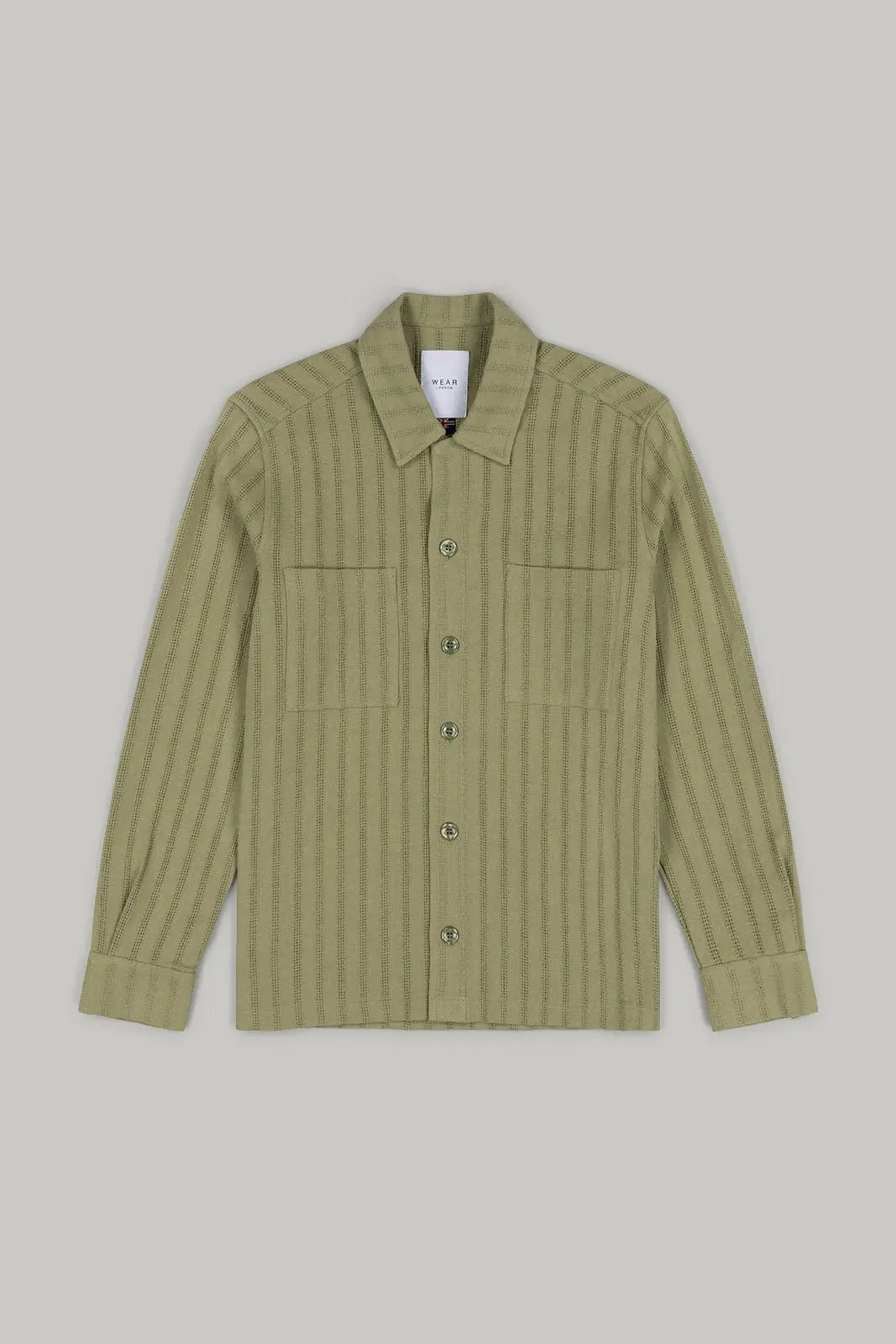 Gravel Long Sleeve Shirt - Khaki - Wear London