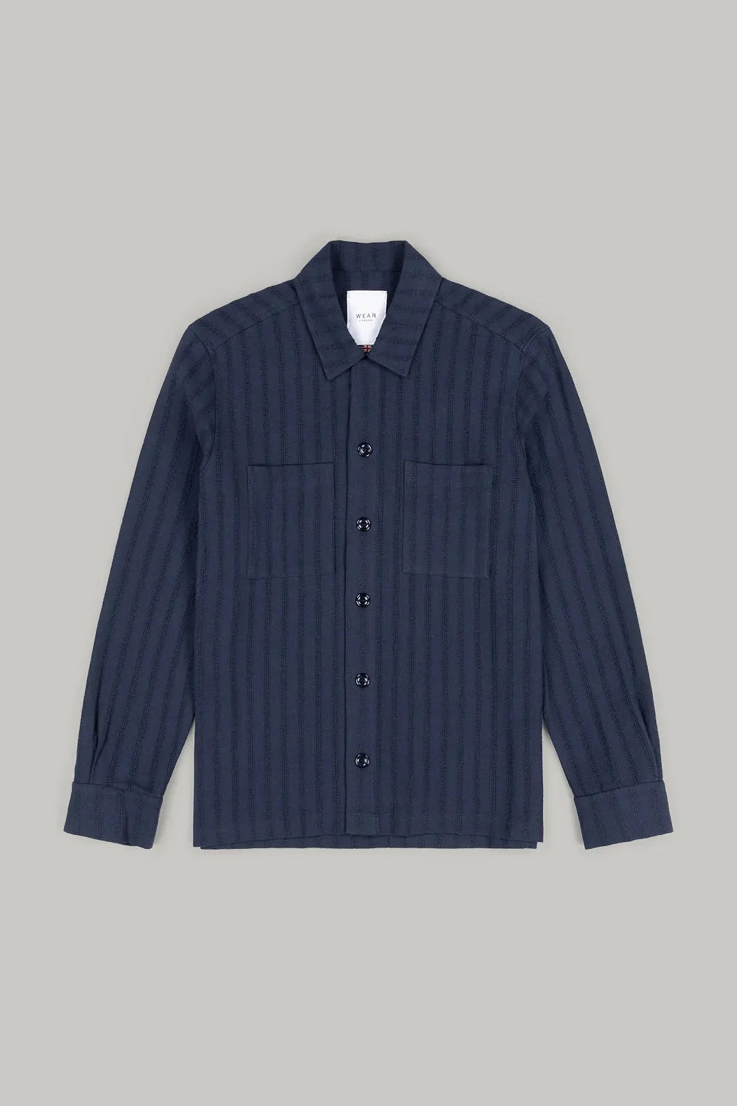 Gravel Long Sleeve Shirt - Navy Lacivert - Wear London