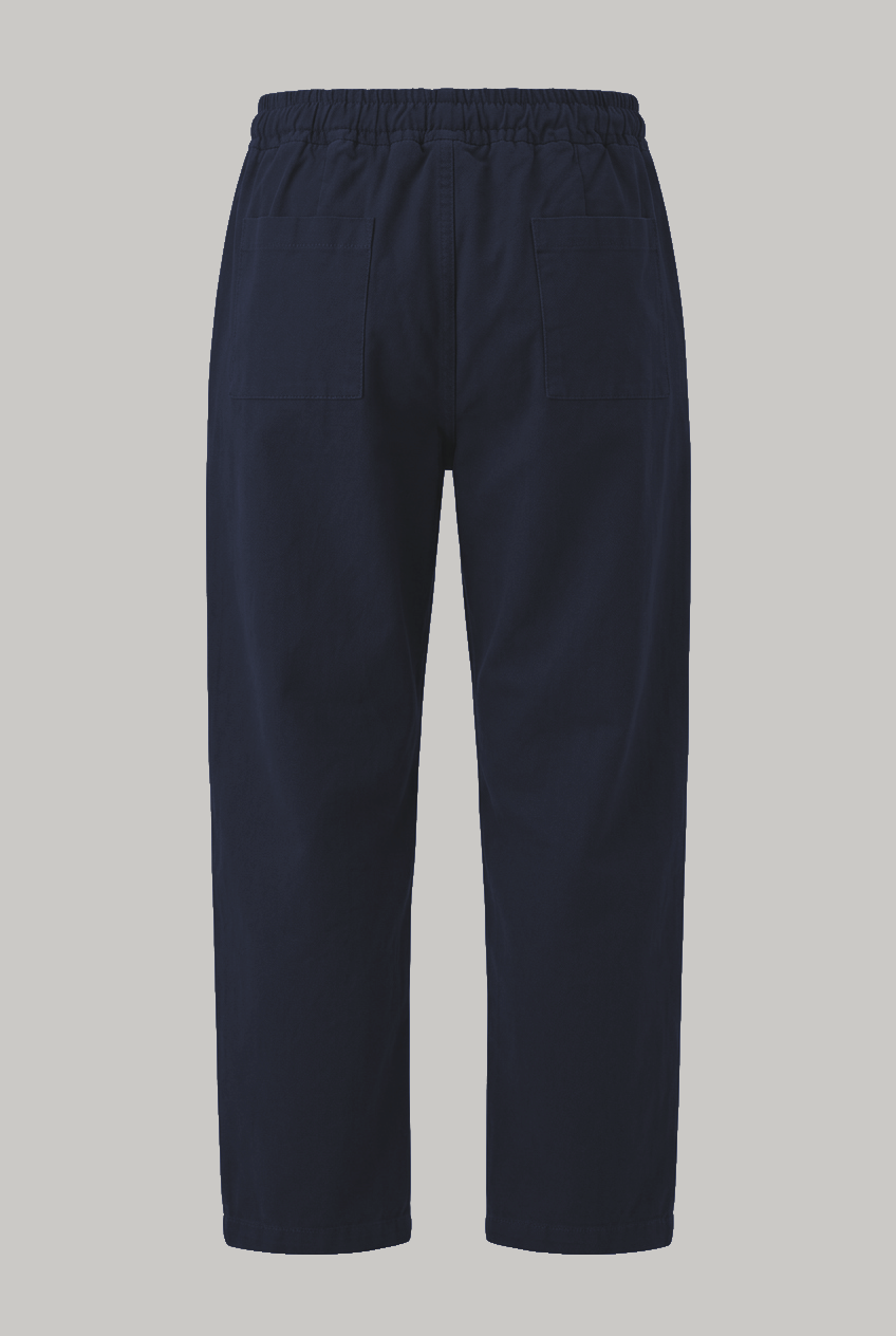 The Bermondsey - Casual Cotton Linen Outfit - Navy - Wear London