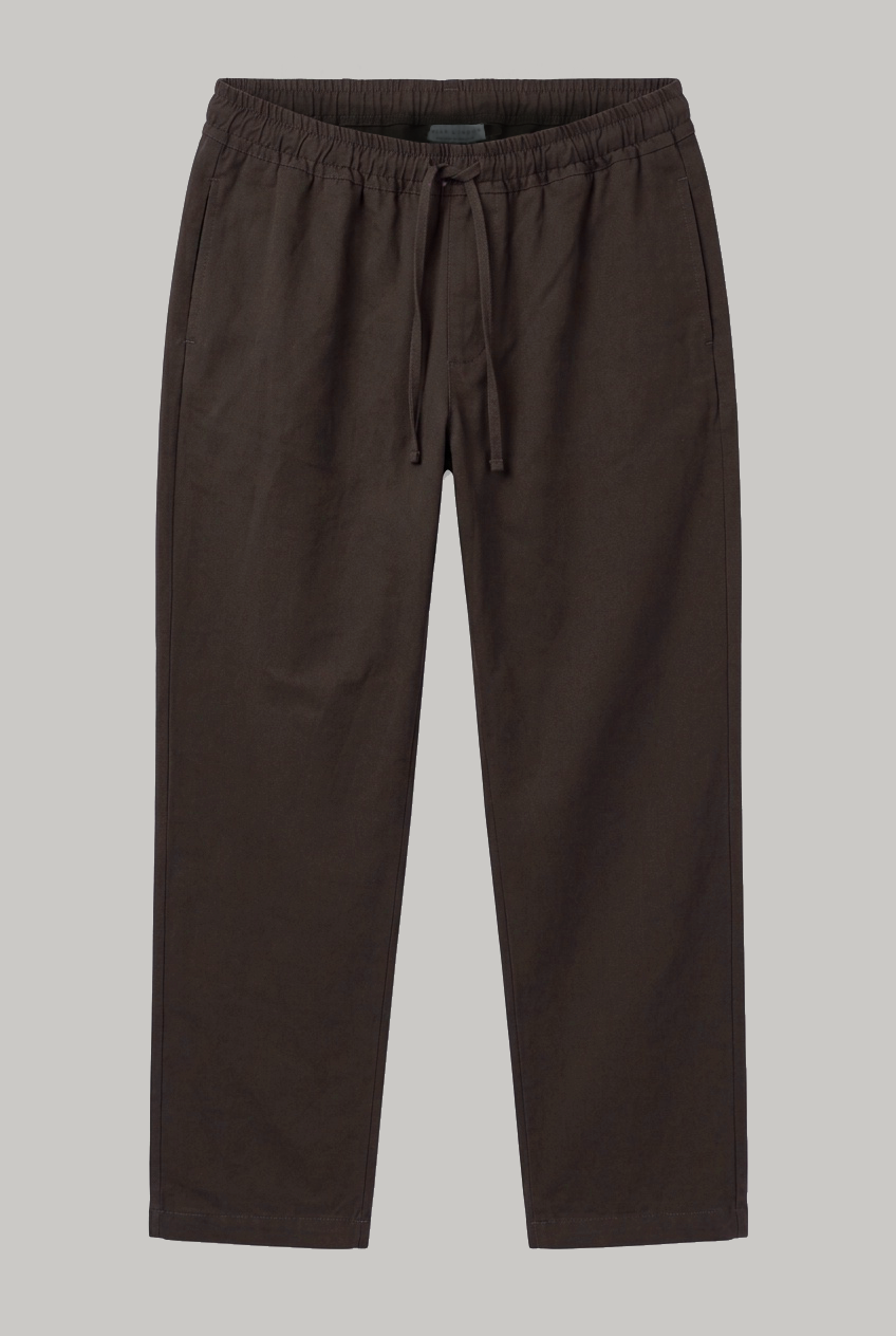 The Bermondsey - Casual Cotton Linen Outfit - Chocolate - Wear London