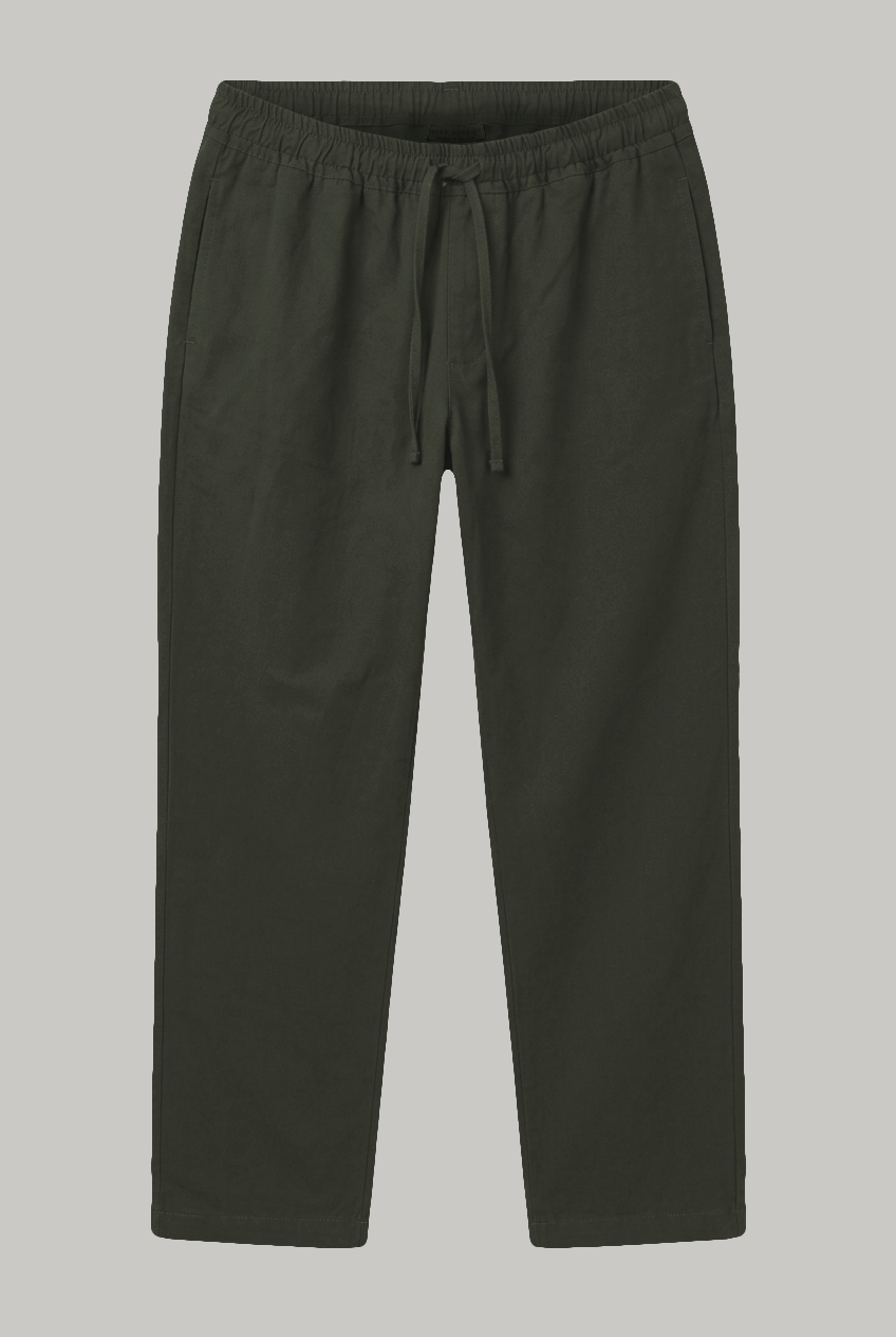 The Whitechapel - Cotton Linen Two Piece Suit - Olive - Wear London